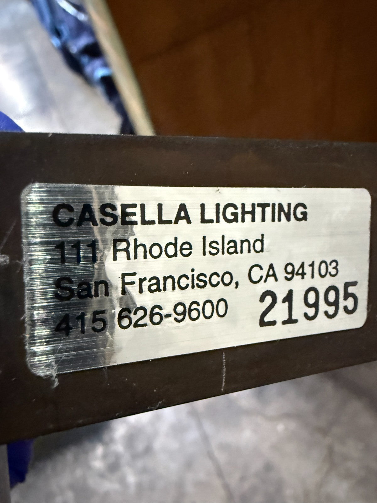 Casella Lighting C1857 Fineline Floor Lamp Bronze 39–48” Adjustable