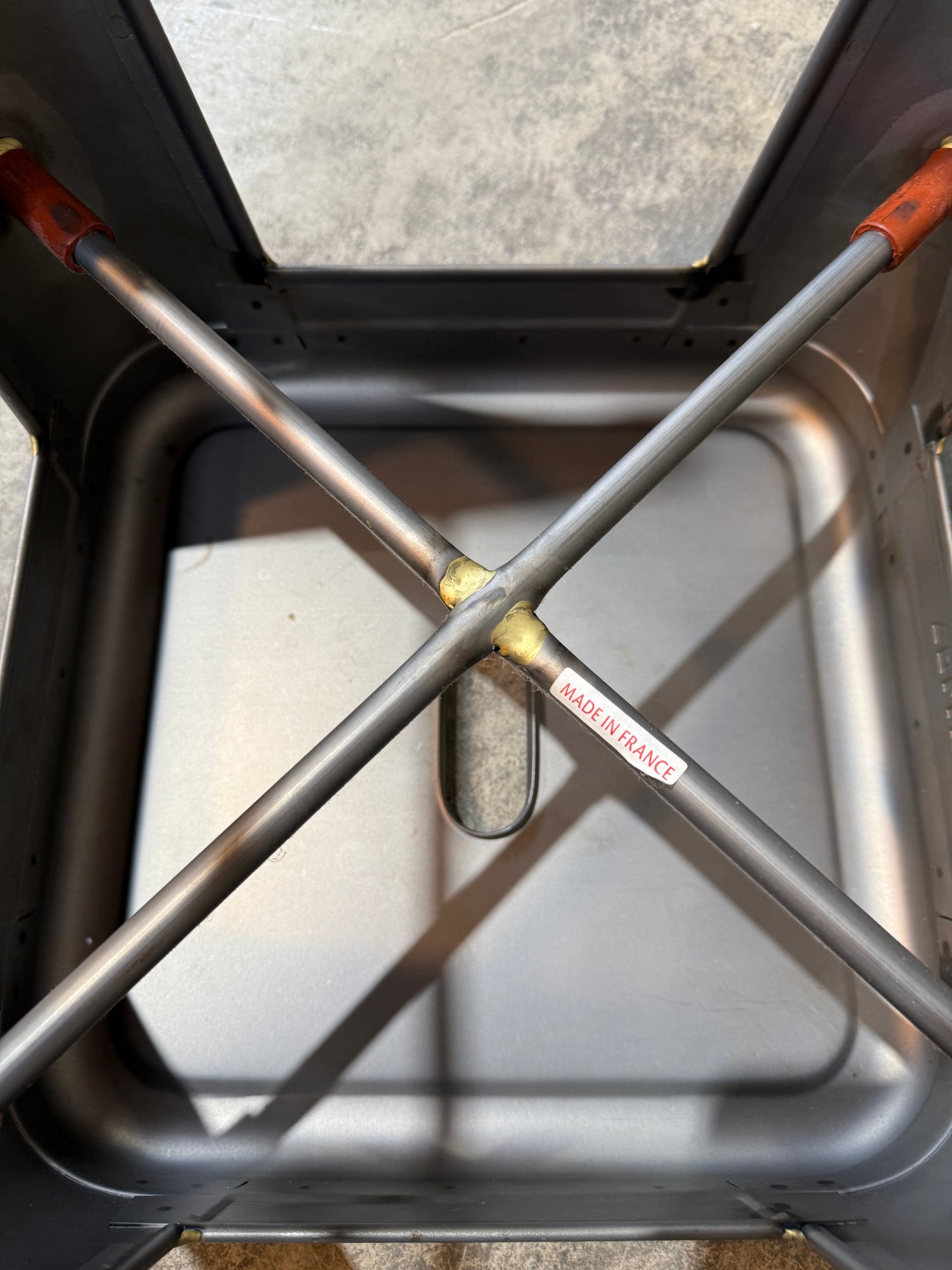 Pair of Tolix - Authentic Made In France - Marais Stools 27.5"