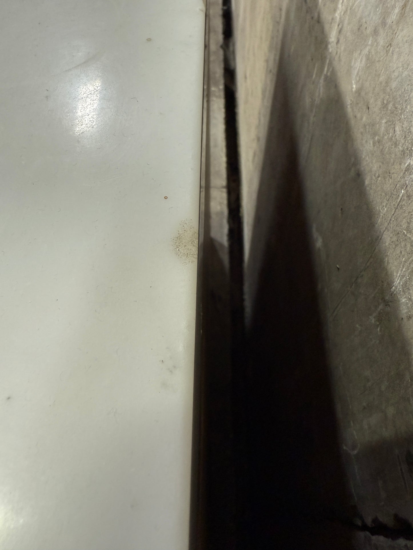 1980s Leather-Clad Six-Drawer Chest on Marble Plinth – In the Manner of Karl Springer