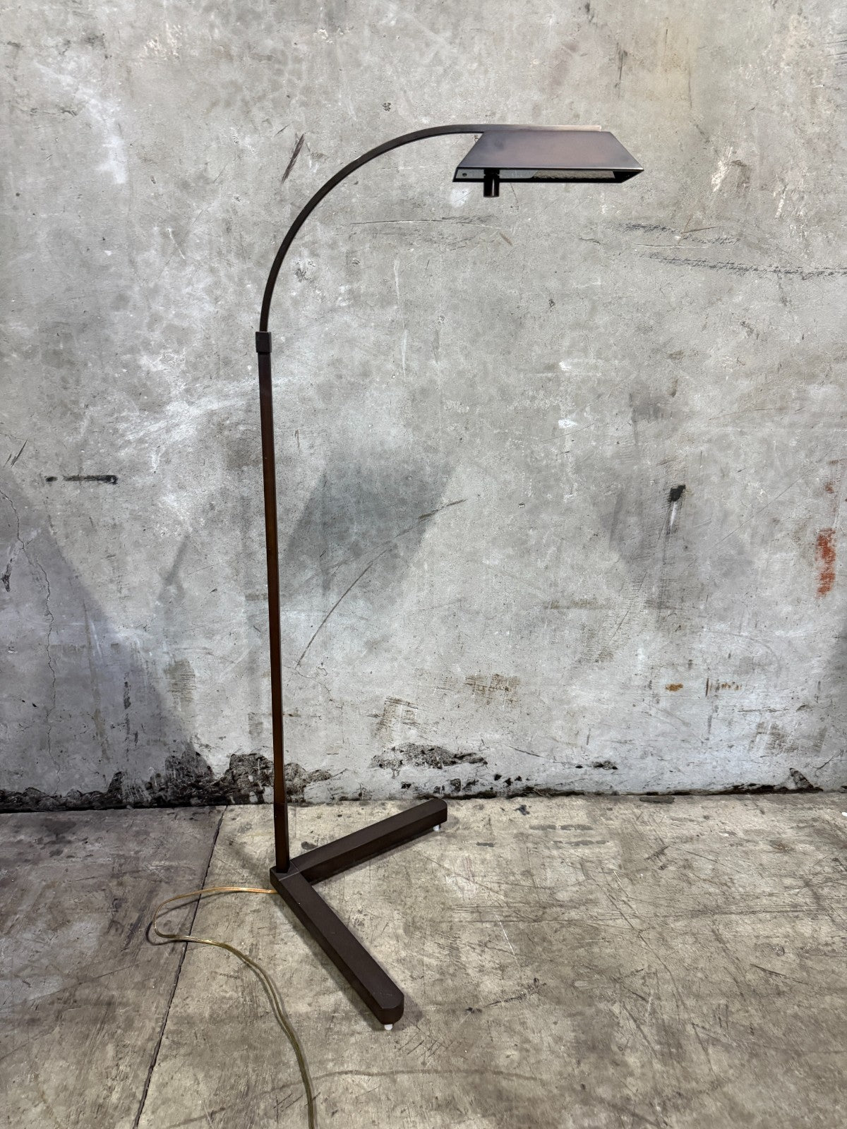Casella Lighting C1857 Fineline Floor Lamp Bronze 39–48” Adjustable