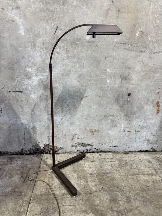 Casella Lighting C1857 Fineline Floor Lamp Bronze 39–48” Adjustable