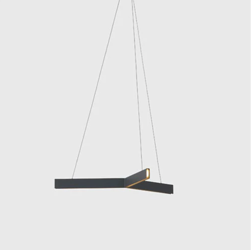 Resident Studio Tri LED Pendant Light Matte Black New In Box TRI001B NZ