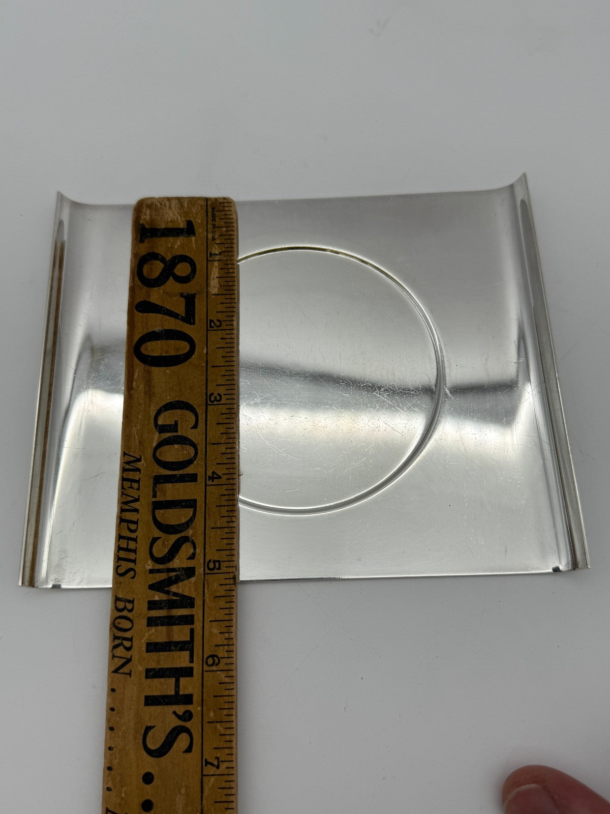 Sabattini Argenteria Stainless Steel Wine Coasters - Set of 2