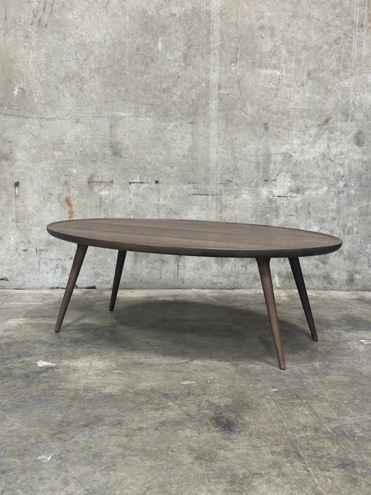 Mater Accent Oval Lounge Table Sirka Grey Oak