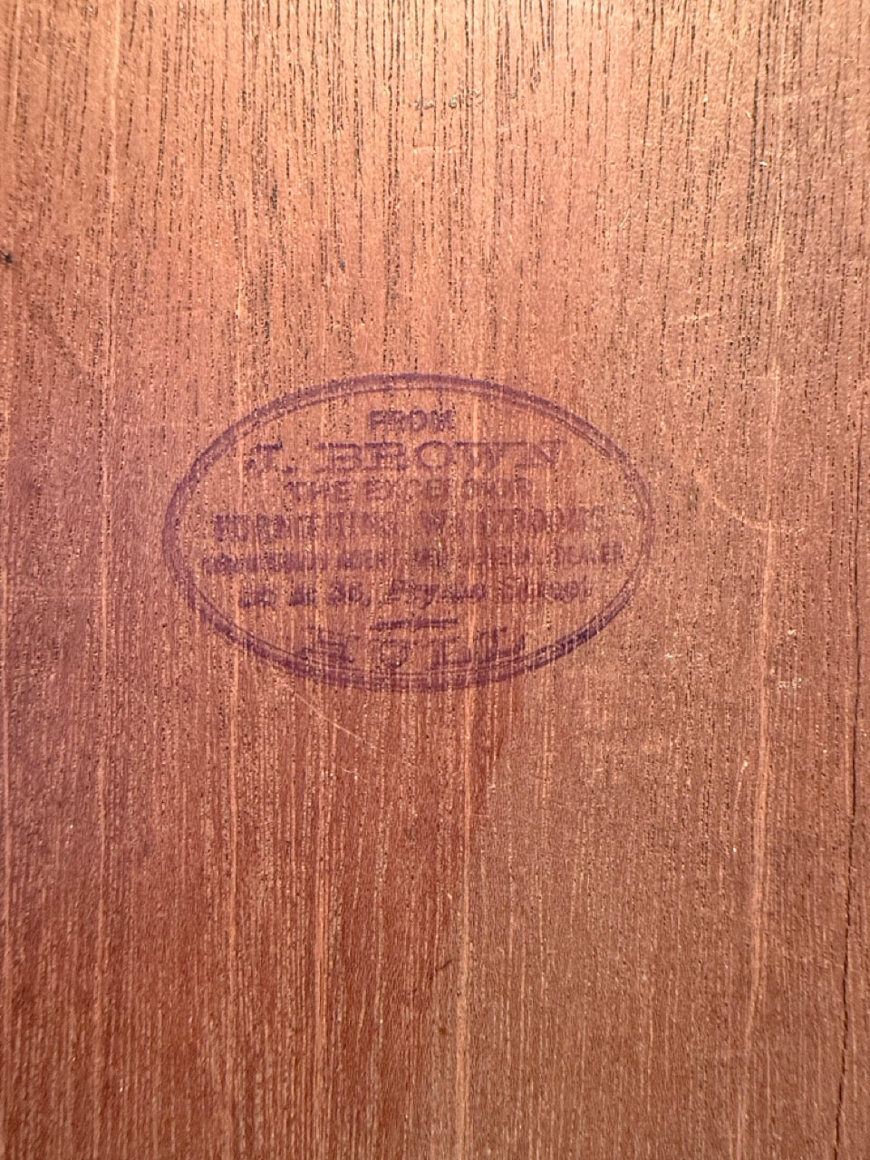 Antique George III Mahogany Secretary Bookcase Bureau with Glazed Doors 91"