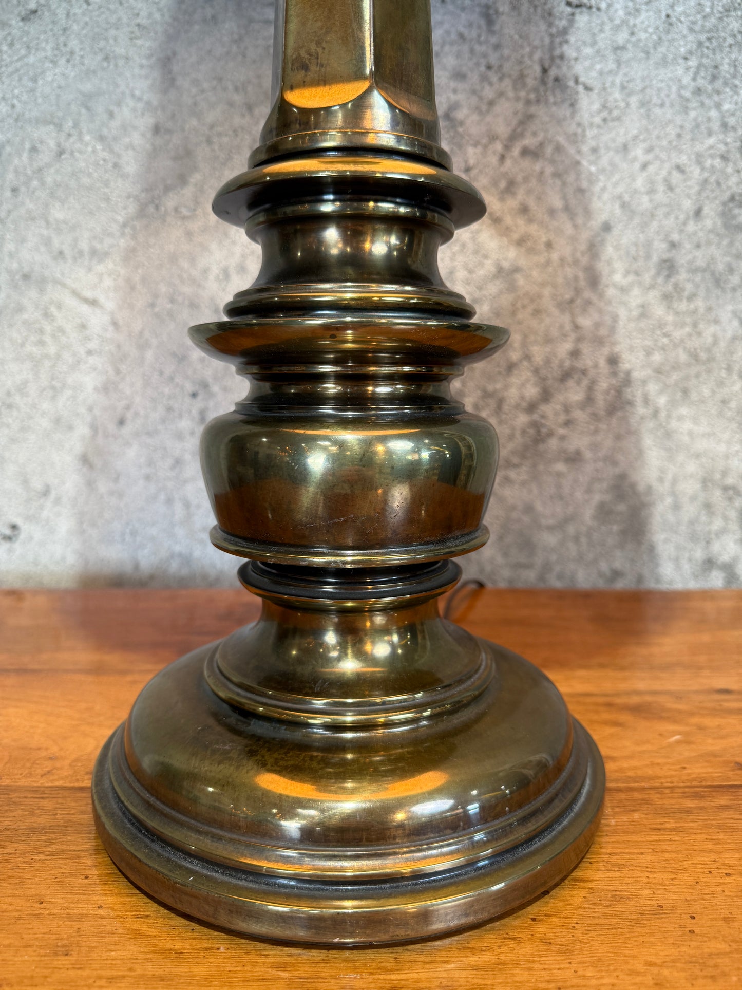 Vintage Stiffel Brass Table Lamp (2 Available)
