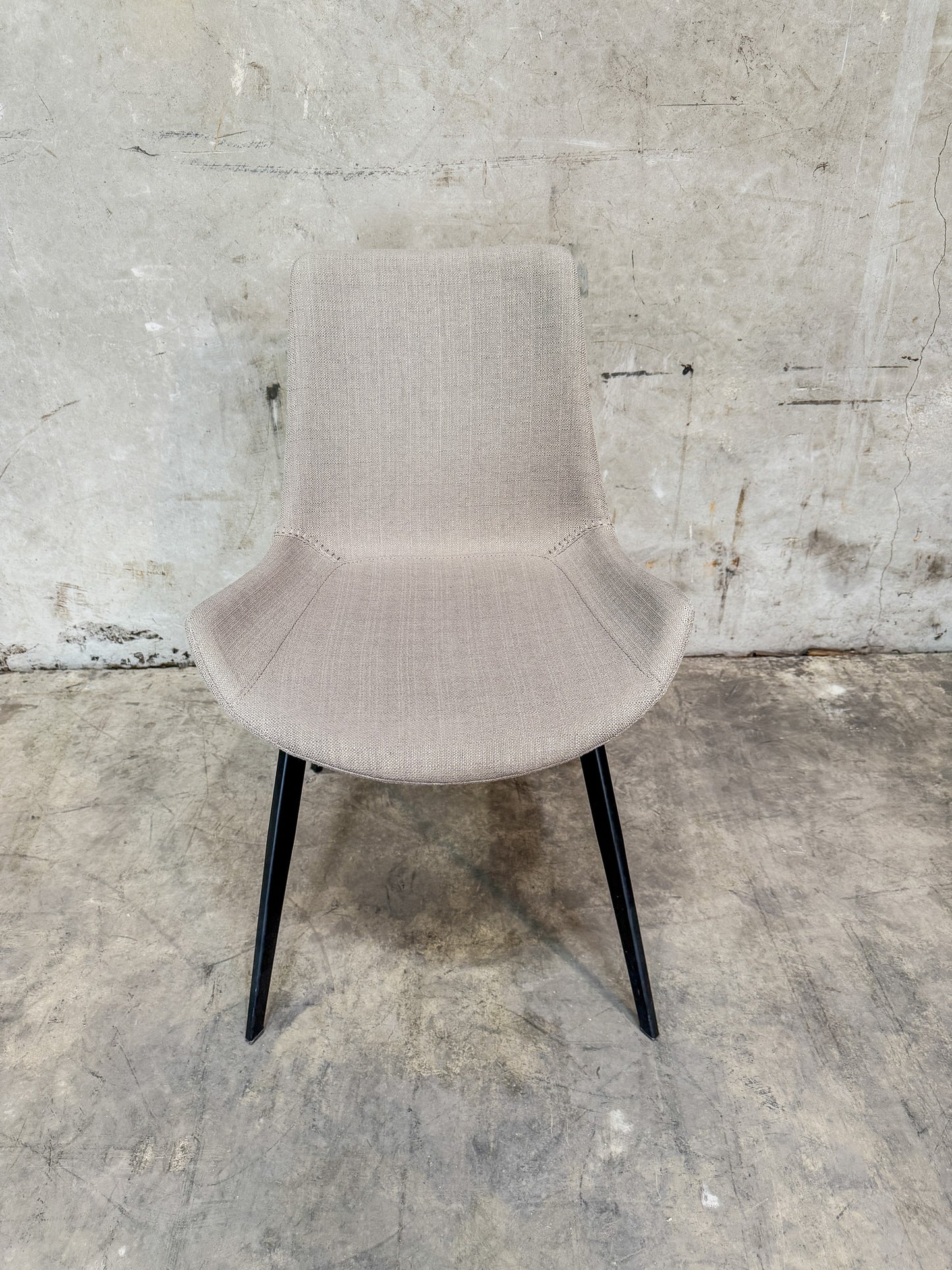 Set of Eight (8) Arhaus "Gage" Upholstered Dining Chairs