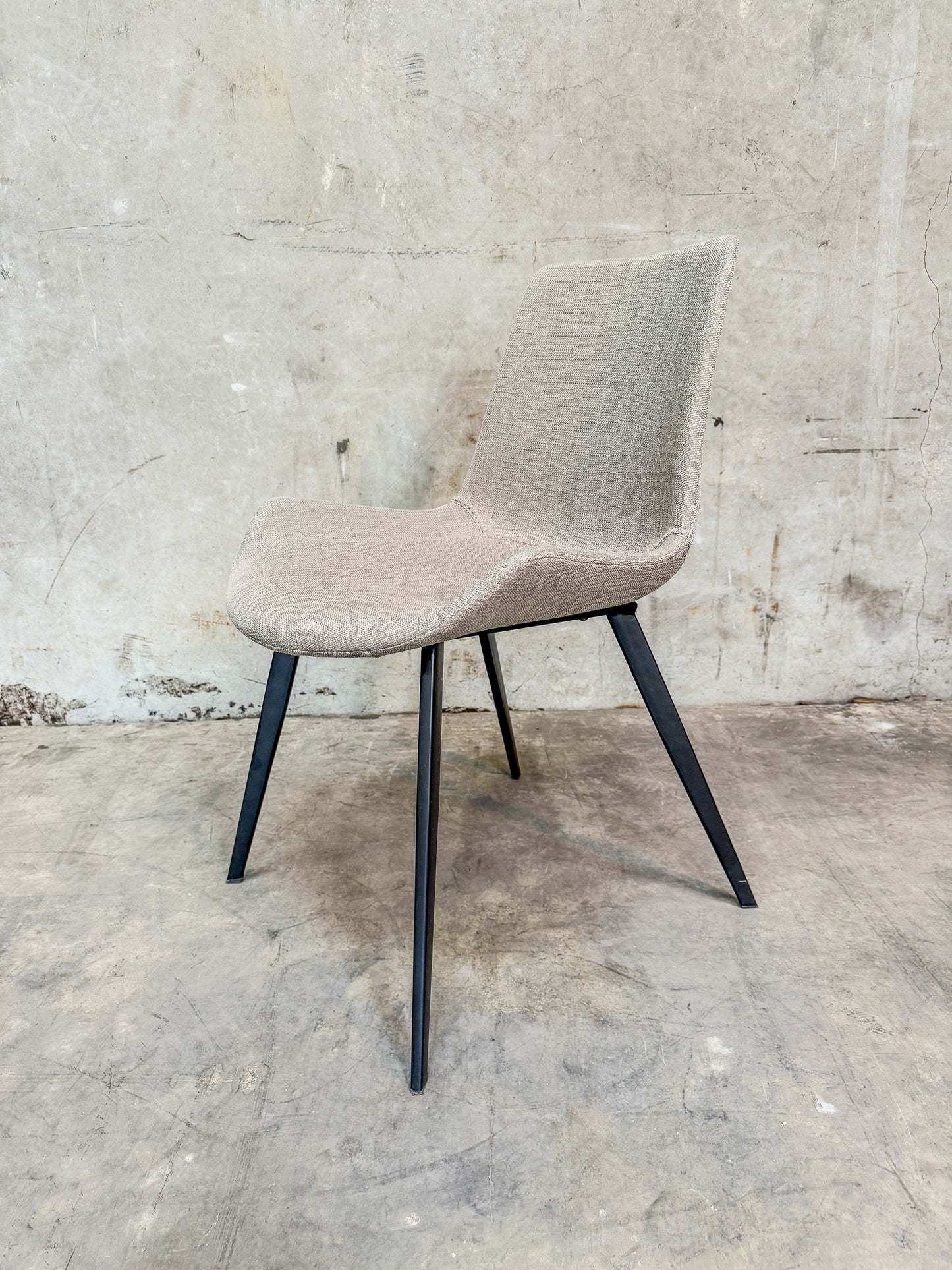 Set of Eight (8) Arhaus "Gage" Upholstered Dining Chairs