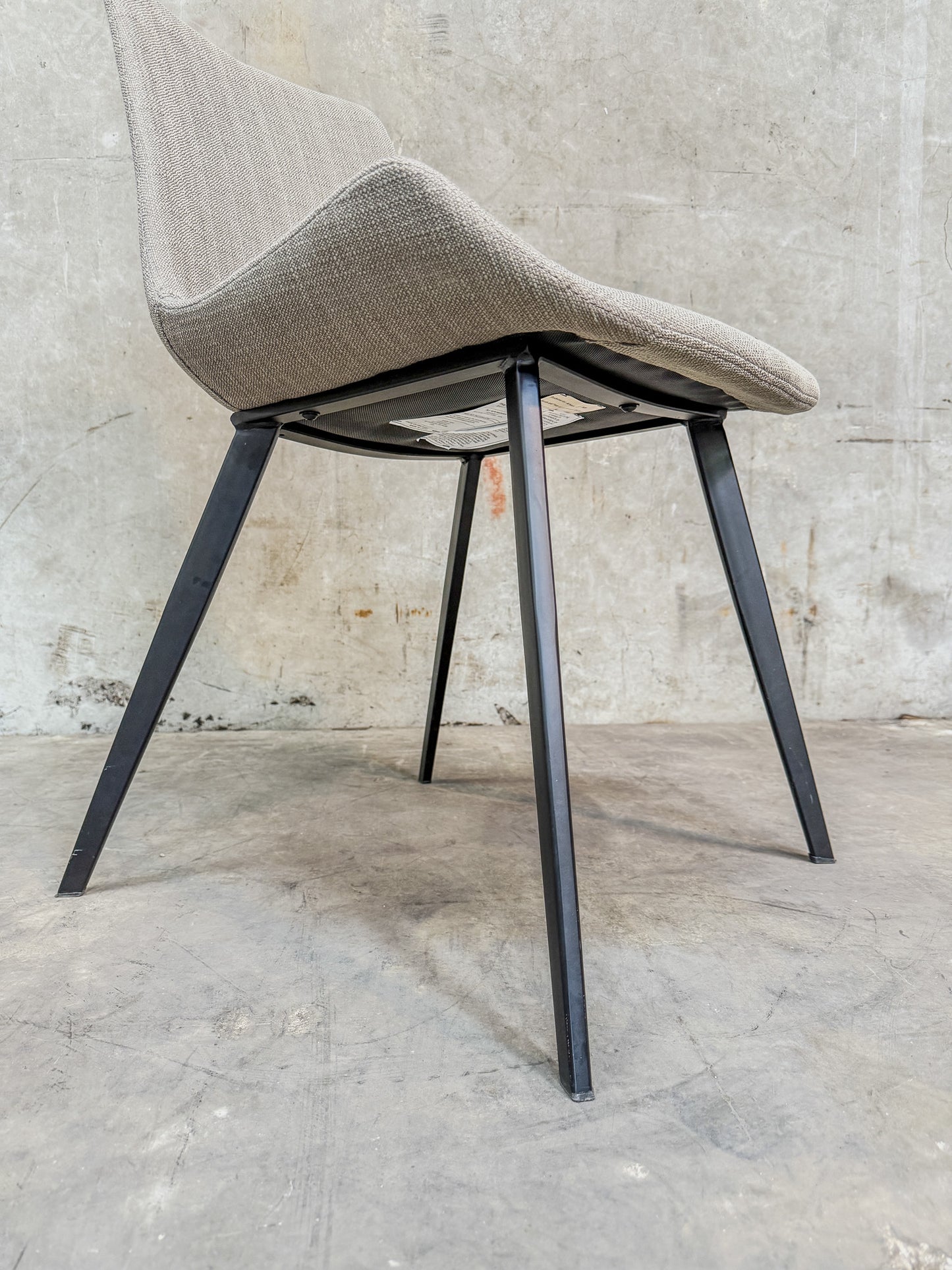 Set of Eight (8) Arhaus "Gage" Upholstered Dining Chairs