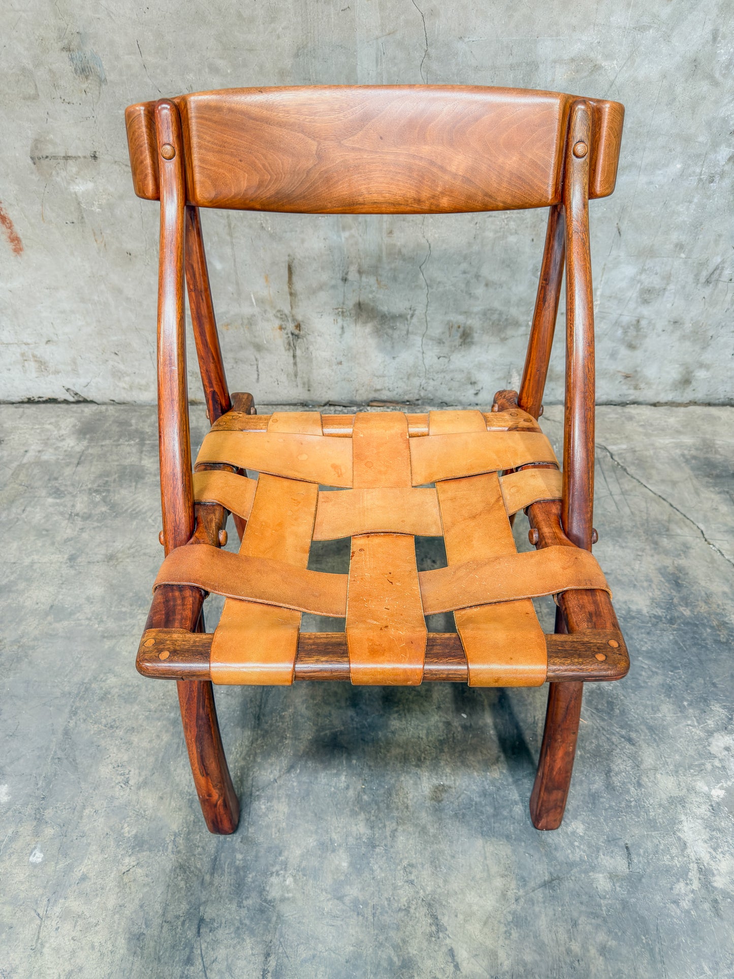 Rare Set of Six Arthur Espenet Carpenter "Wishbone" Dining Chairs