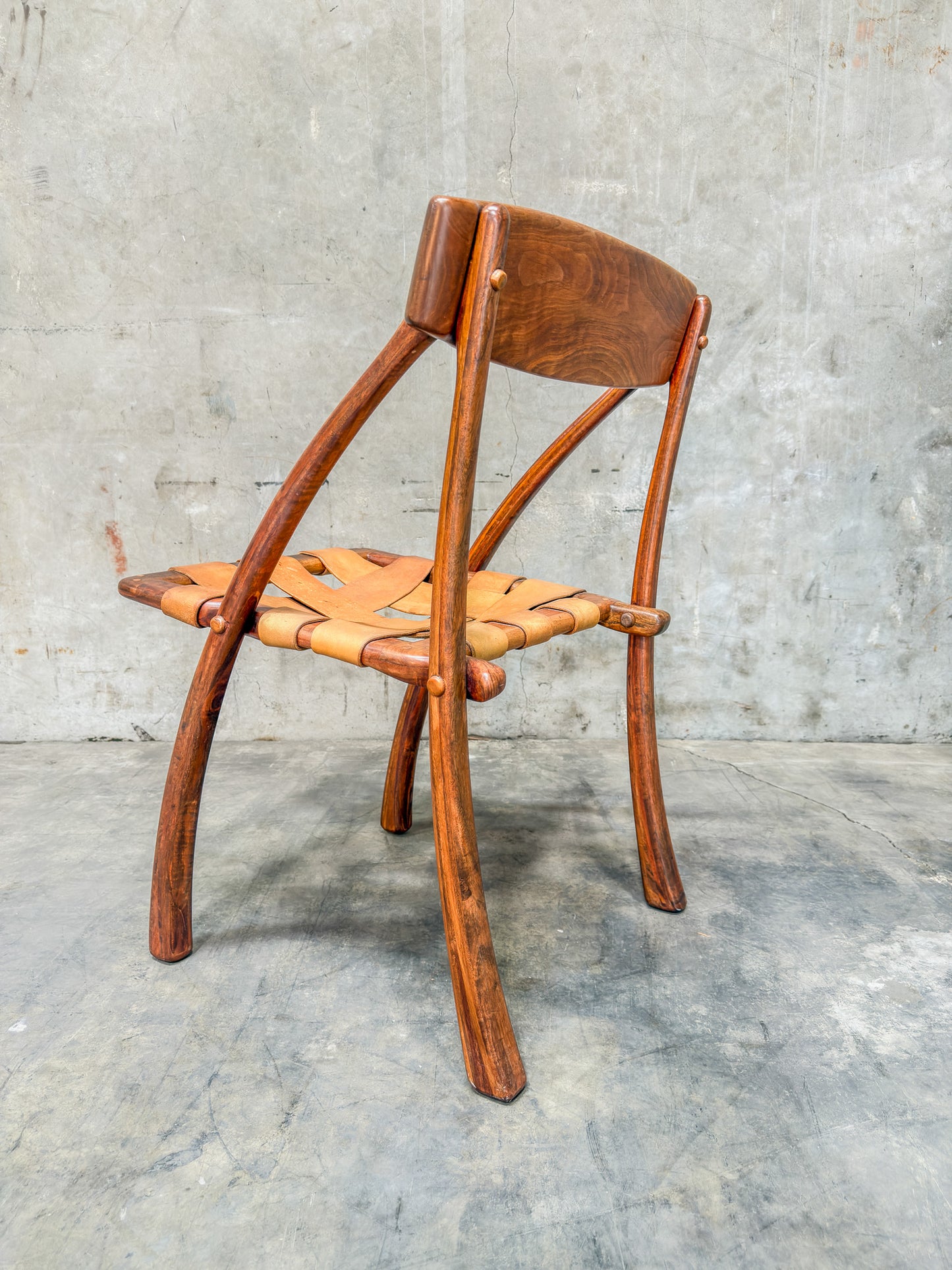 Rare Set of Six Arthur Espenet Carpenter "Wishbone" Dining Chairs