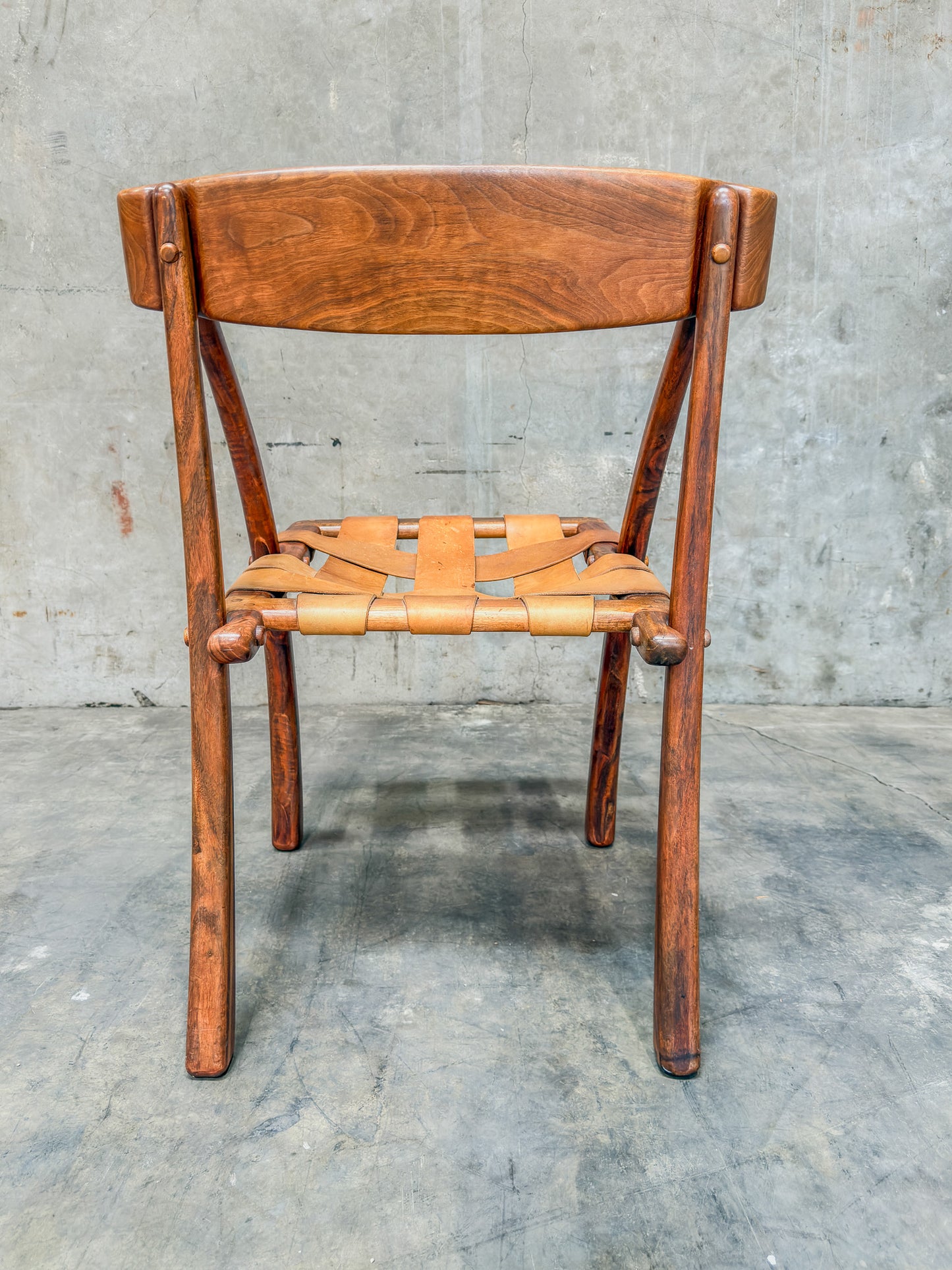 Rare Set of Six Arthur Espenet Carpenter "Wishbone" Dining Chairs