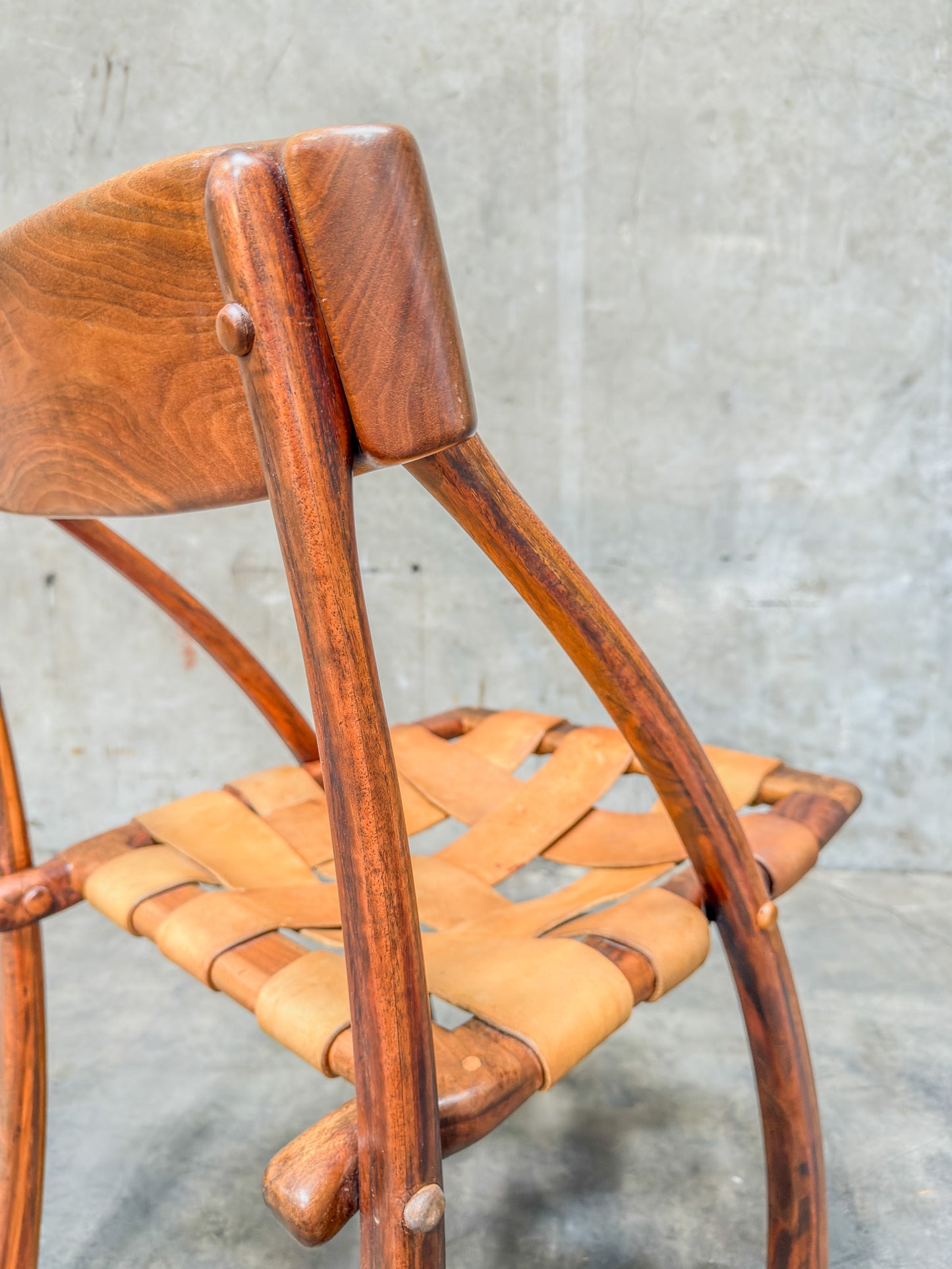 Rare Set of Six Arthur Espenet Carpenter "Wishbone" Dining Chairs