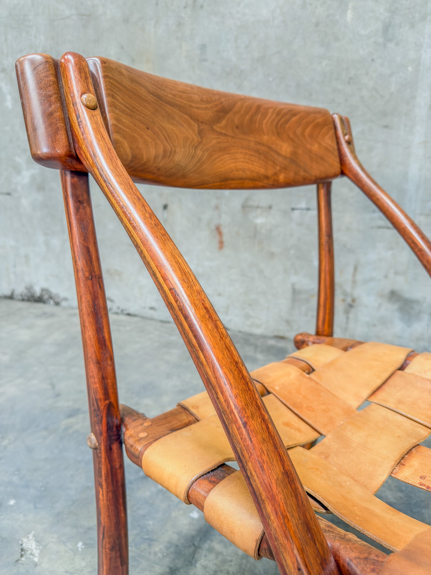 Rare Set of Six Arthur Espenet Carpenter "Wishbone" Dining Chairs