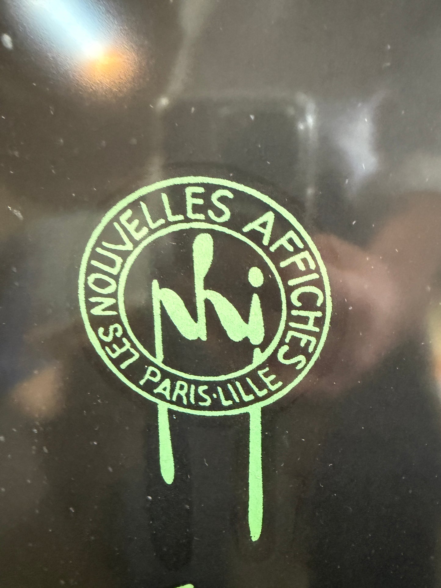 Original 1926 Art Deco Brasserie Lengrand Poster, Phi (Paul Nerfi) Frog Beer French Vintage Advertising Lithograph (44" x 32")