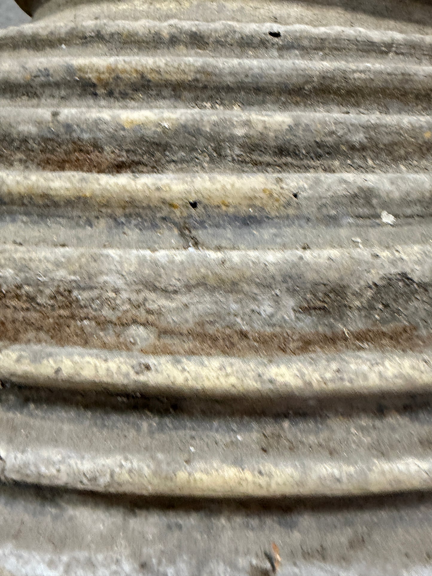 Antique Early 20th Century Monumental Terracotta “Beehive” Olive Oil Jar – Ribbed Amphora Vessel, 46″H × 42″W