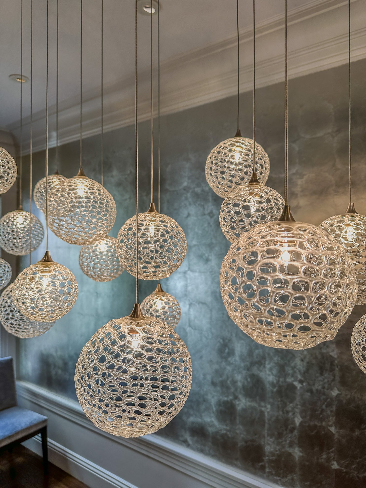 Shakúff Mod 22 Glass Chandelier