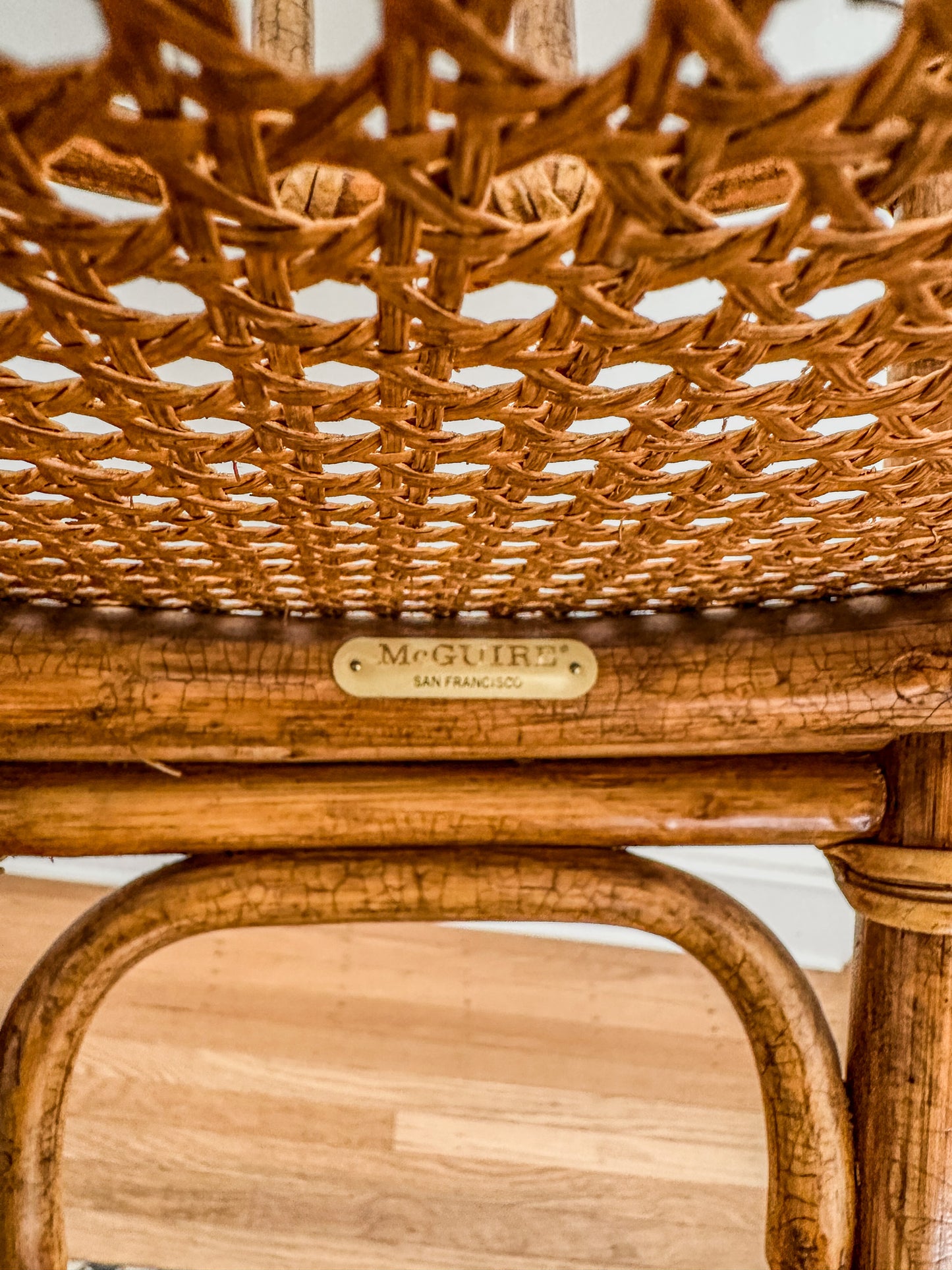 Vintage McGuire Dining Set