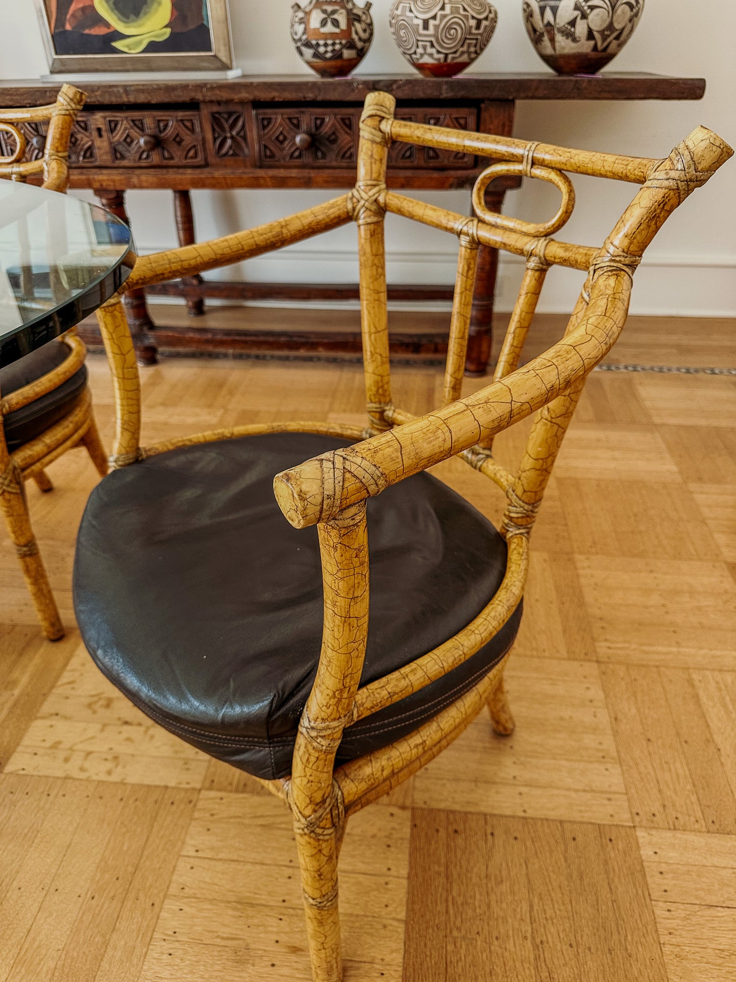 Vintage McGuire Dining Set