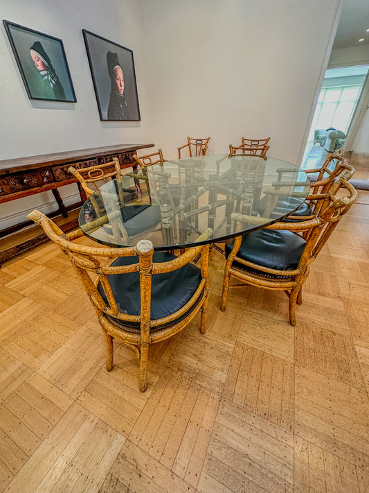 Vintage McGuire Dining Set