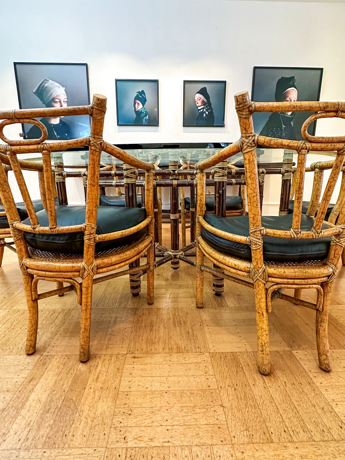 Vintage McGuire Dining Set