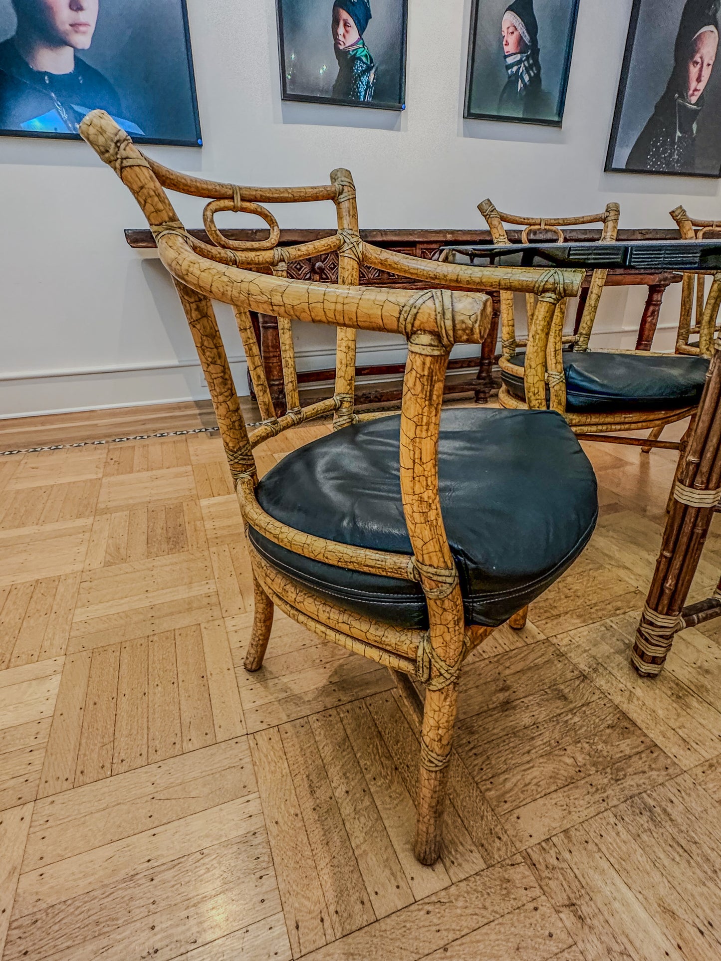 Vintage McGuire Dining Set