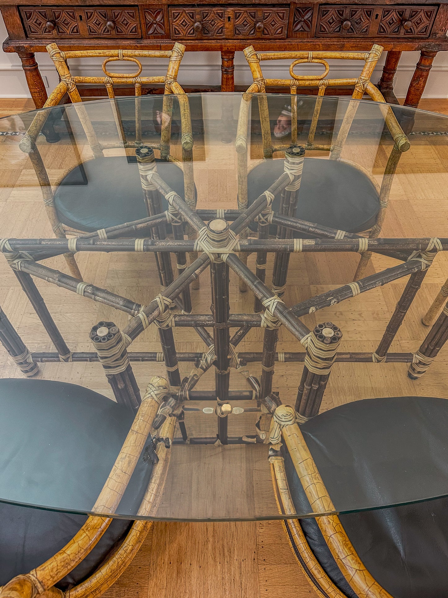 Vintage McGuire Dining Set