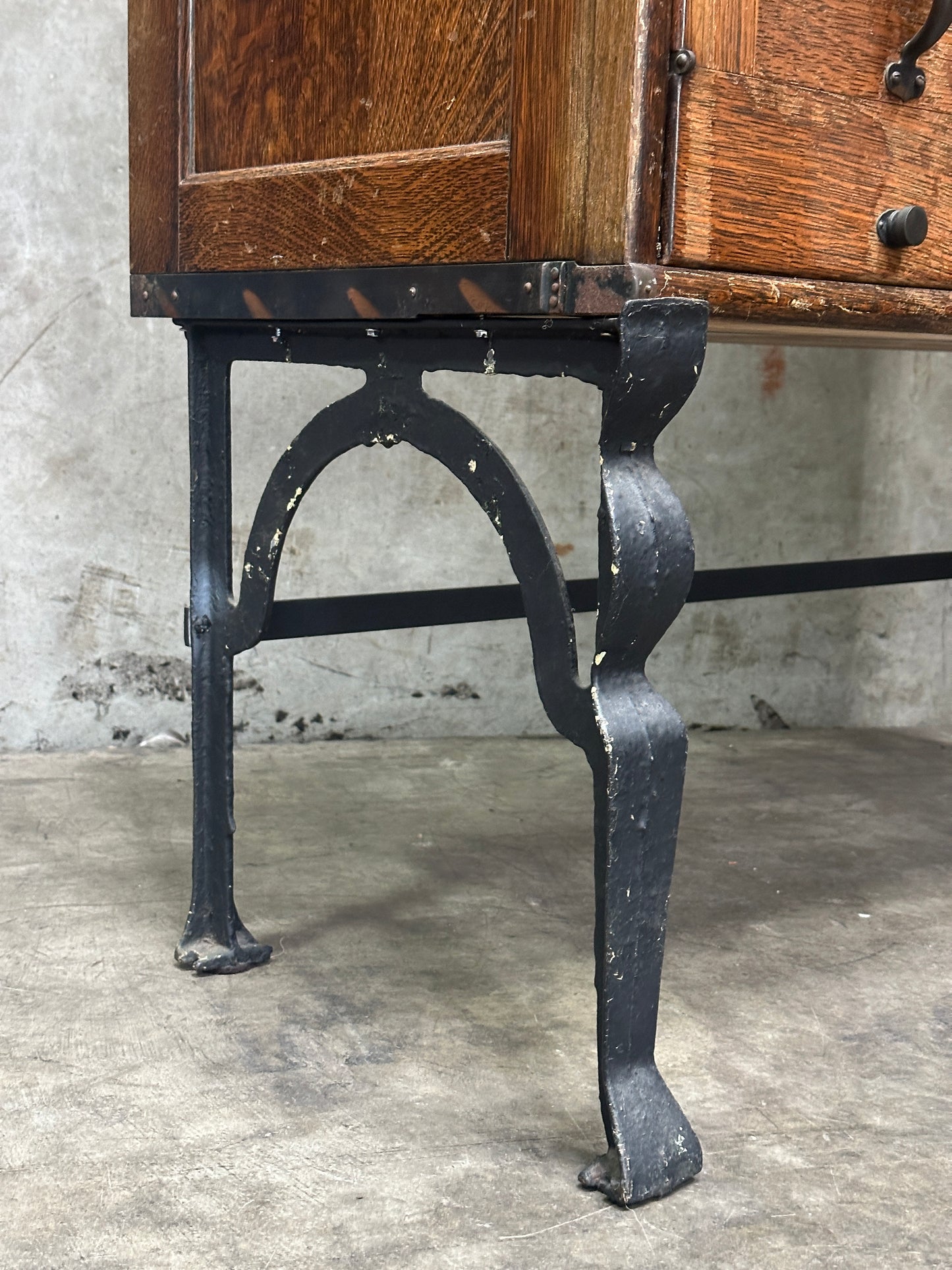 Globe-Wernicke Antique Sectional File Cabinet, Quartersawn Oak