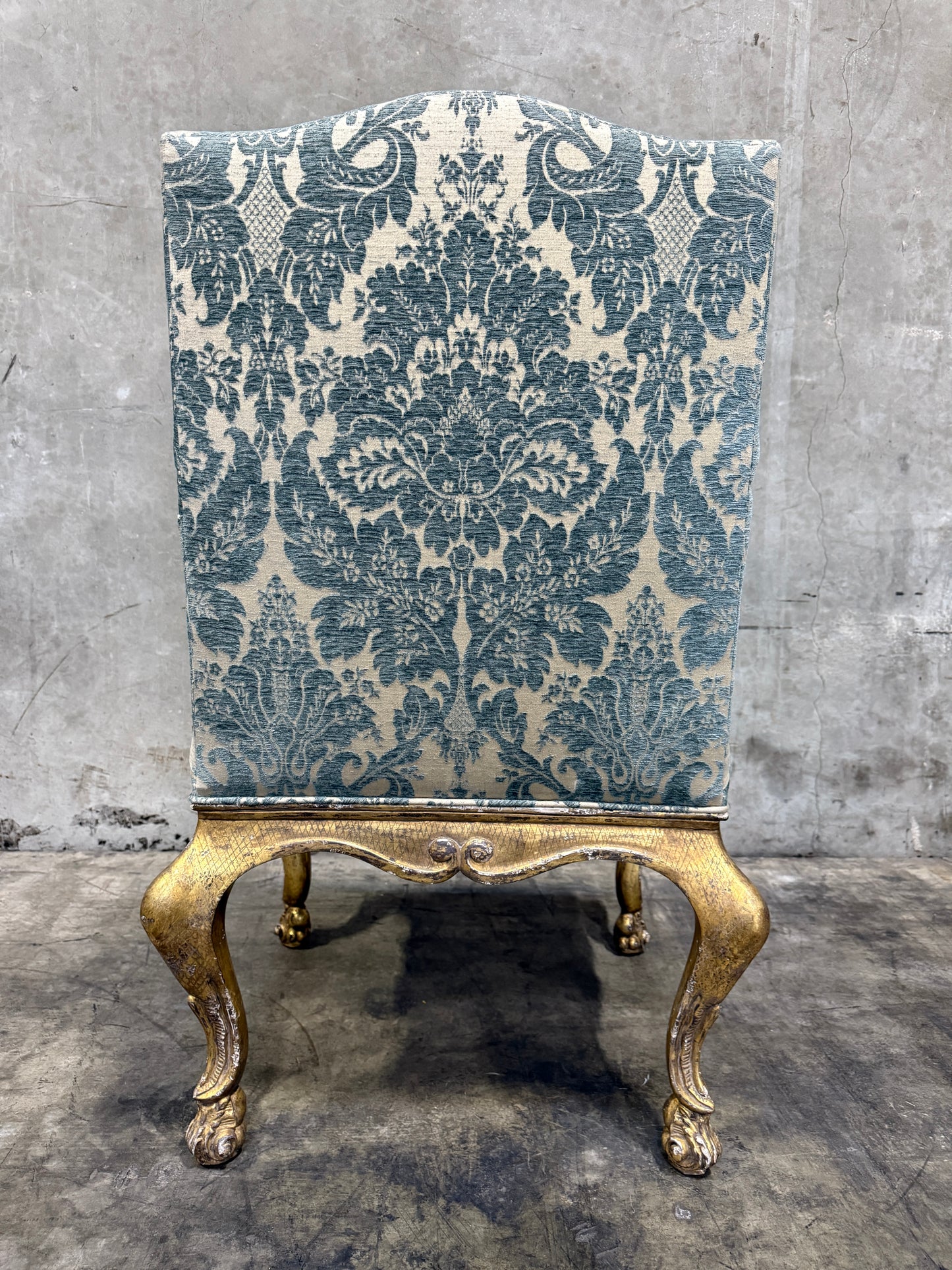 Pair of Early 19th Century Georgian Giltwood Armchairs, Hand-Carved, Made in England