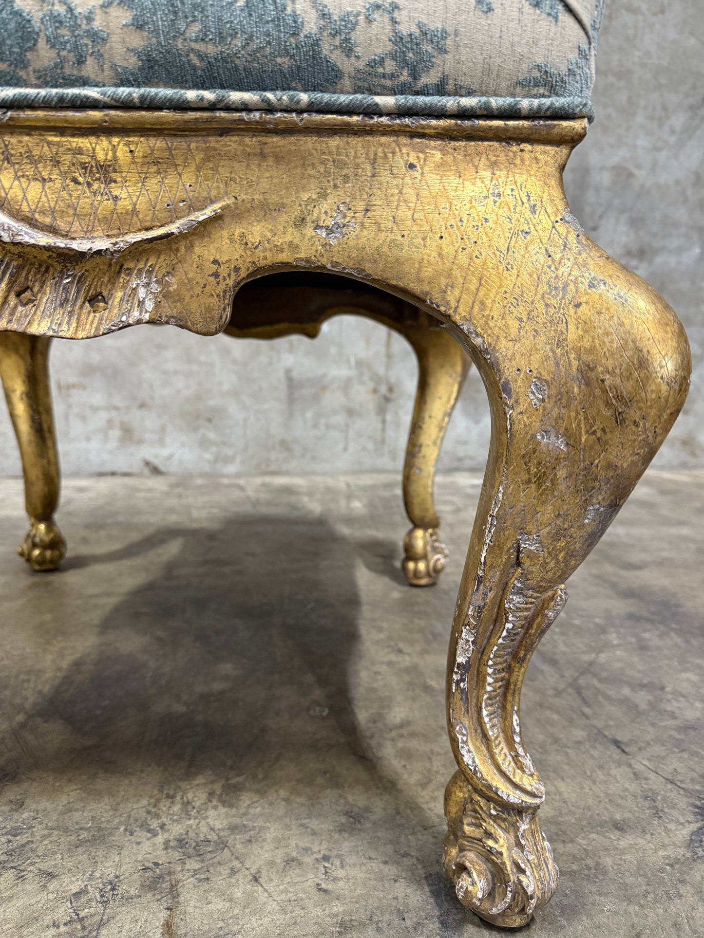 Pair of Early 19th Century Georgian Giltwood Armchairs, Hand-Carved, Made in England