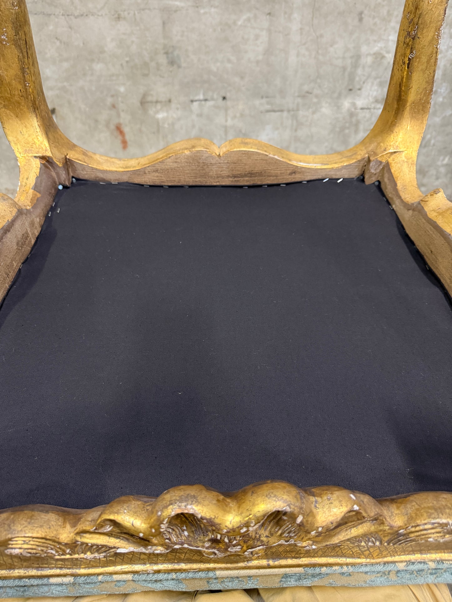 Pair of Early 19th Century Georgian Giltwood Armchairs, Hand-Carved, Made in England