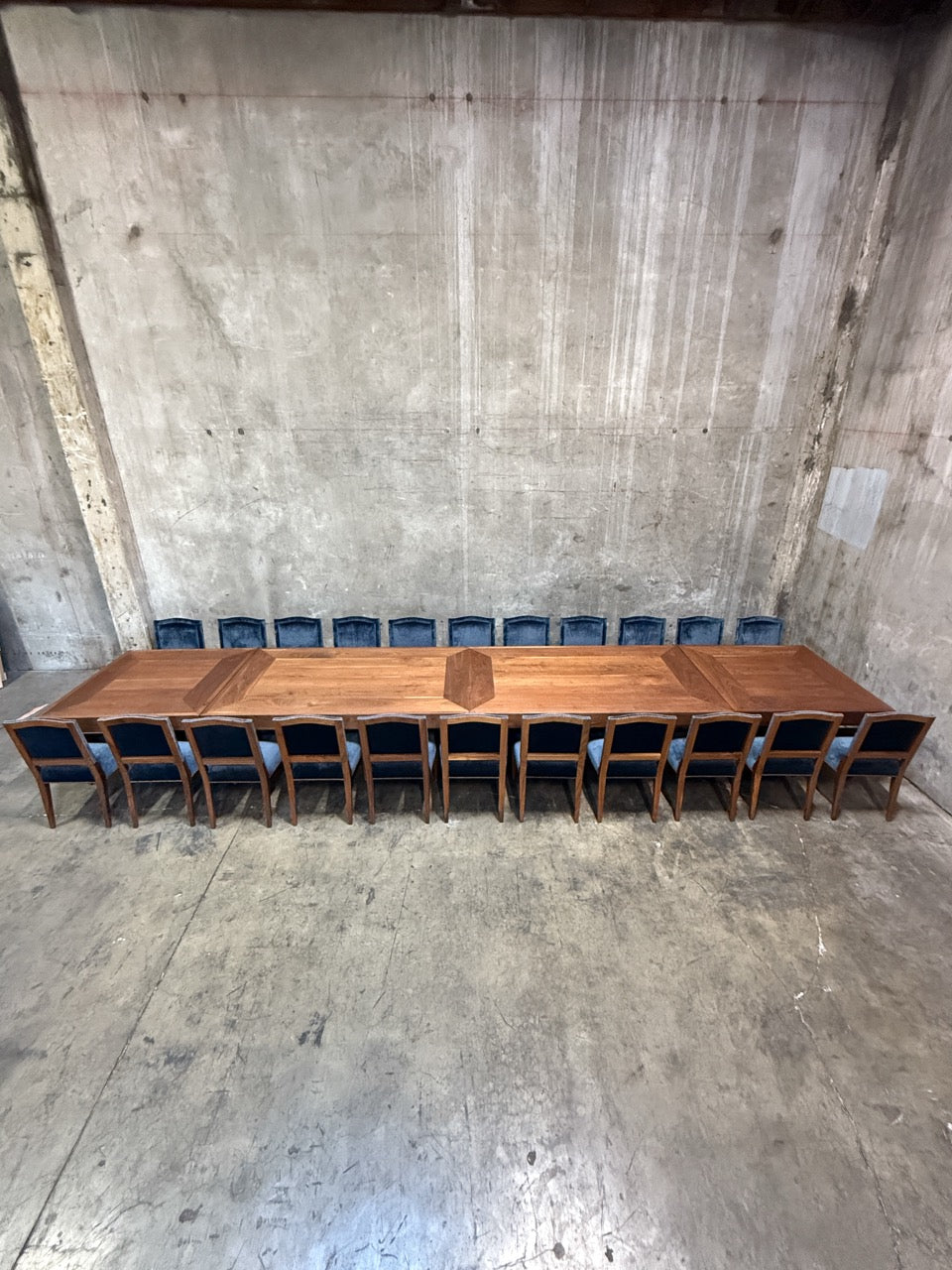 Uhuru Design Custom Walnut Extension Dining Table — Commissioned for George Clooney, 2010, Brooklyn NY