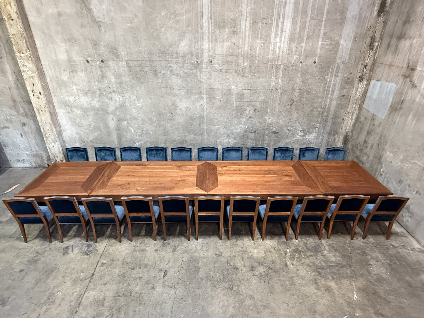 Uhuru Design Custom Walnut Extension Dining Table — Commissioned for George Clooney, 2010, Brooklyn NY