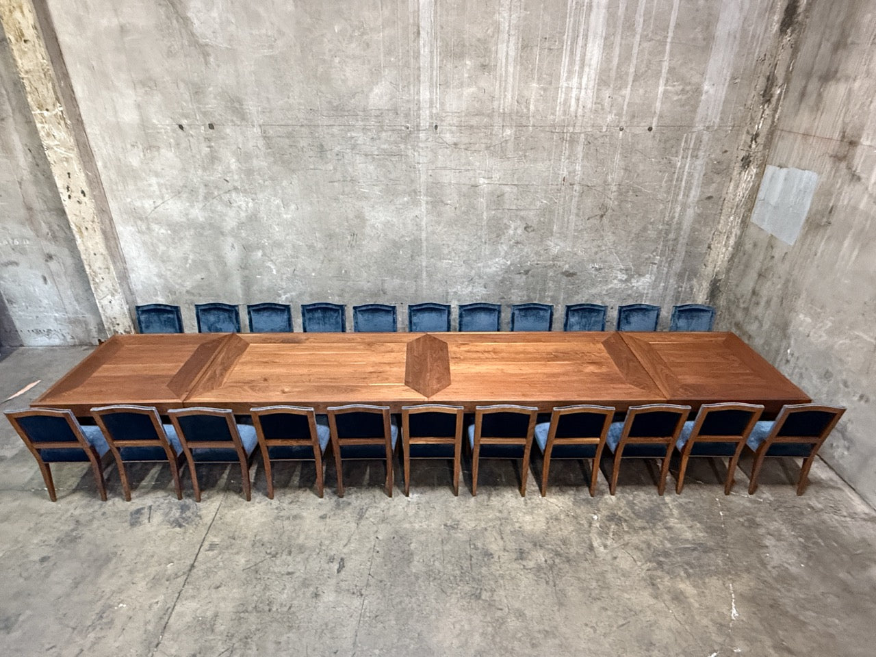 Uhuru Design Custom Walnut Extension Dining Table — Commissioned for George Clooney, 2010, Brooklyn NY