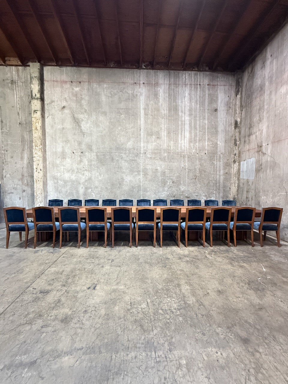 Uhuru Design Custom Walnut Extension Dining Table — Commissioned for George Clooney, 2010, Brooklyn NY
