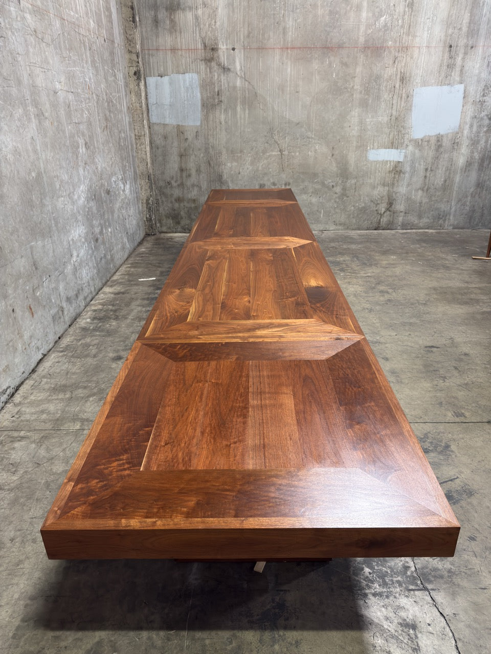 Uhuru Design Custom Walnut Extension Dining Table — Commissioned for George Clooney, 2010, Brooklyn NY