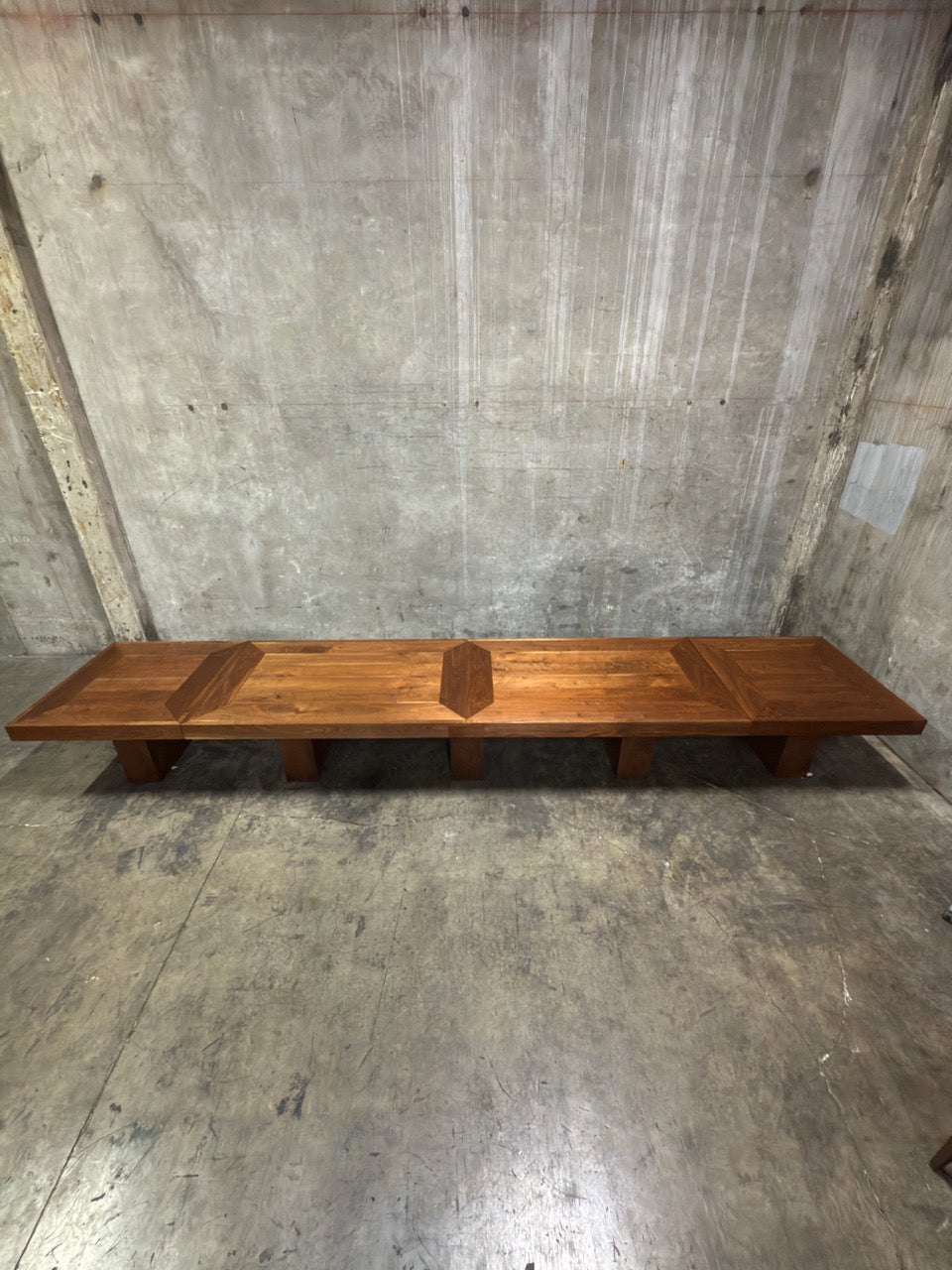 Uhuru Design Custom Walnut Extension Dining Table — Commissioned for George Clooney, 2010, Brooklyn NY