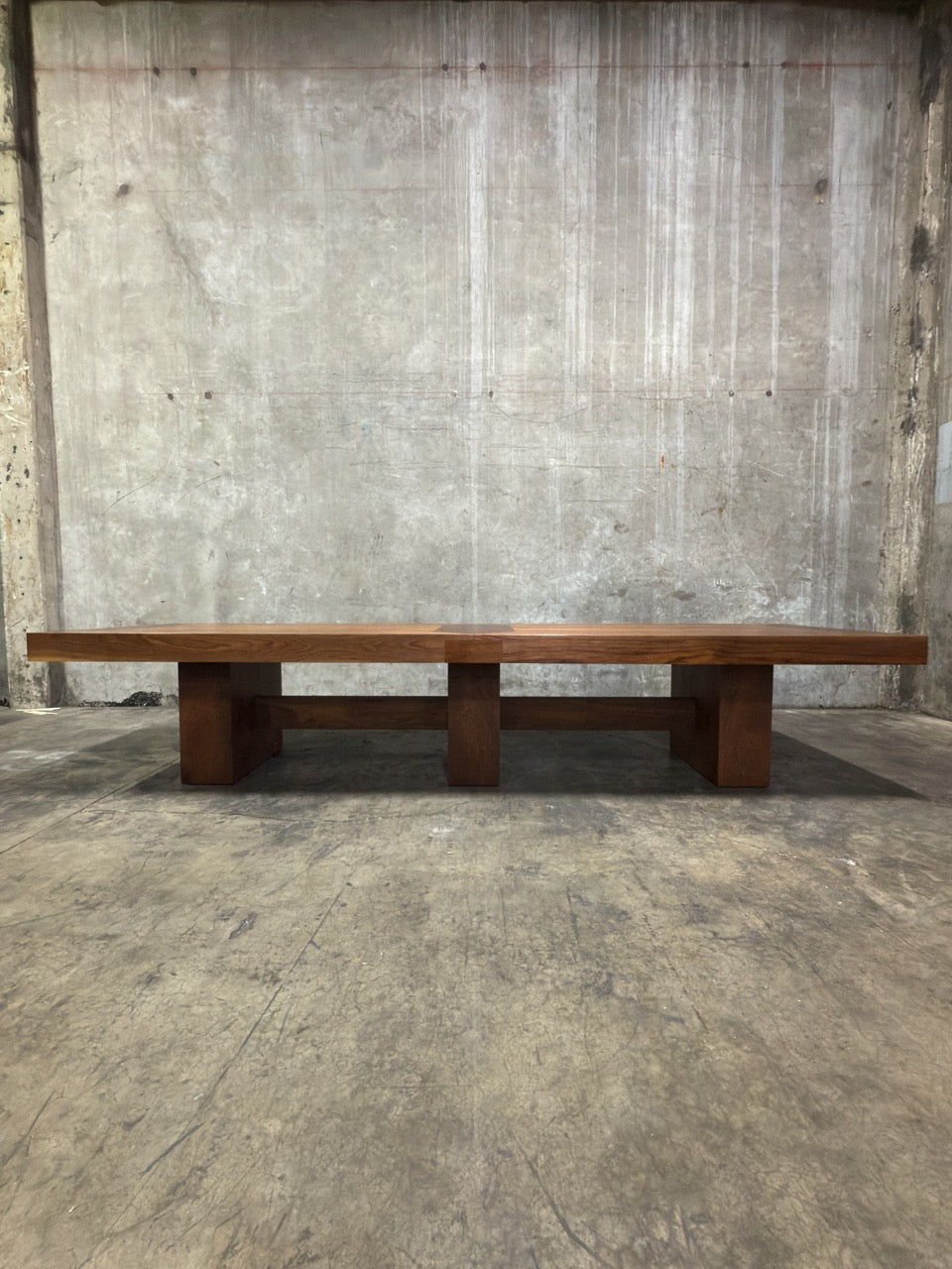 Uhuru Design Custom Walnut Extension Dining Table — Commissioned for George Clooney, 2010, Brooklyn NY