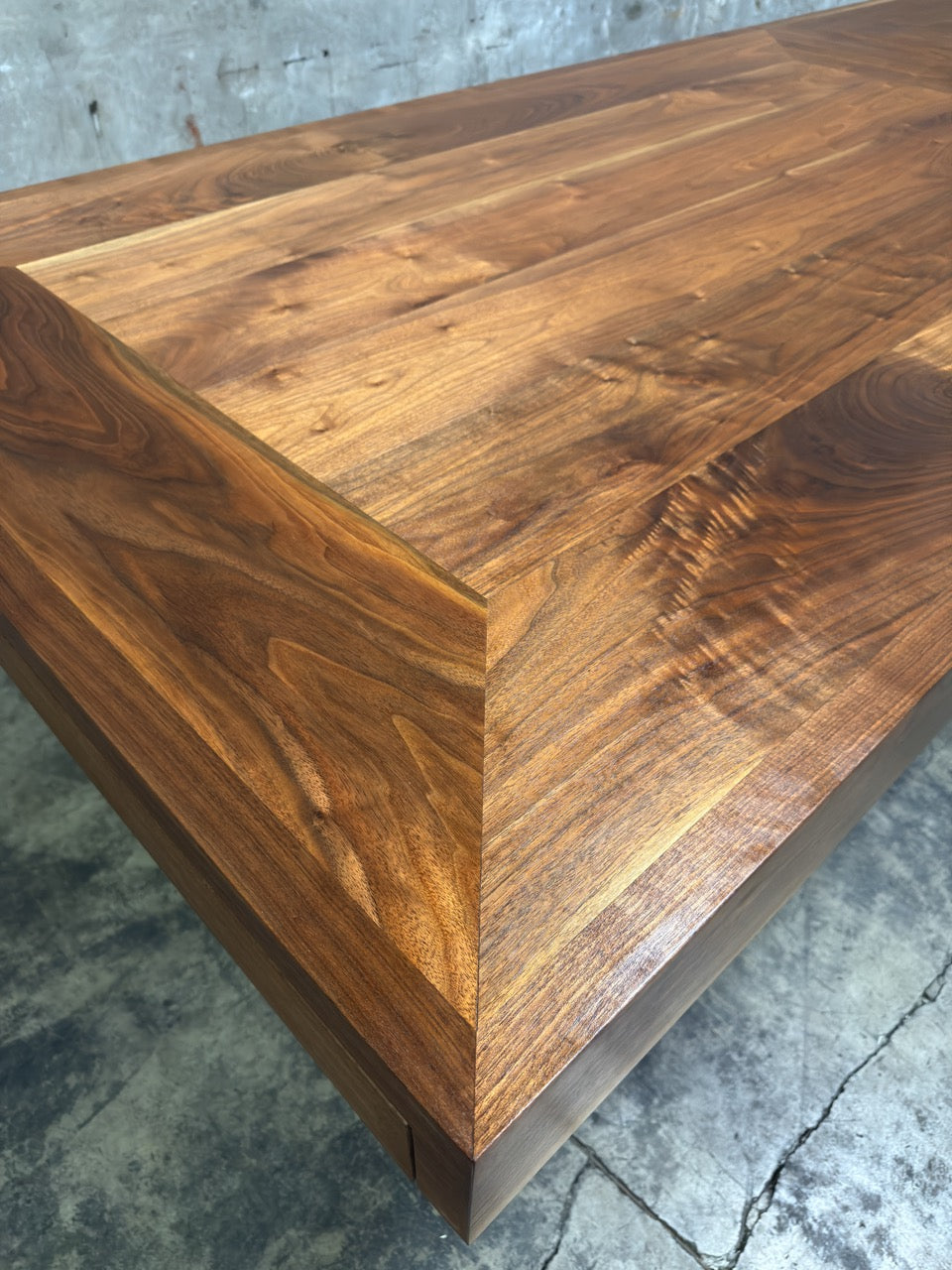 Uhuru Design Custom Walnut Extension Dining Table — Commissioned for George Clooney, 2010, Brooklyn NY