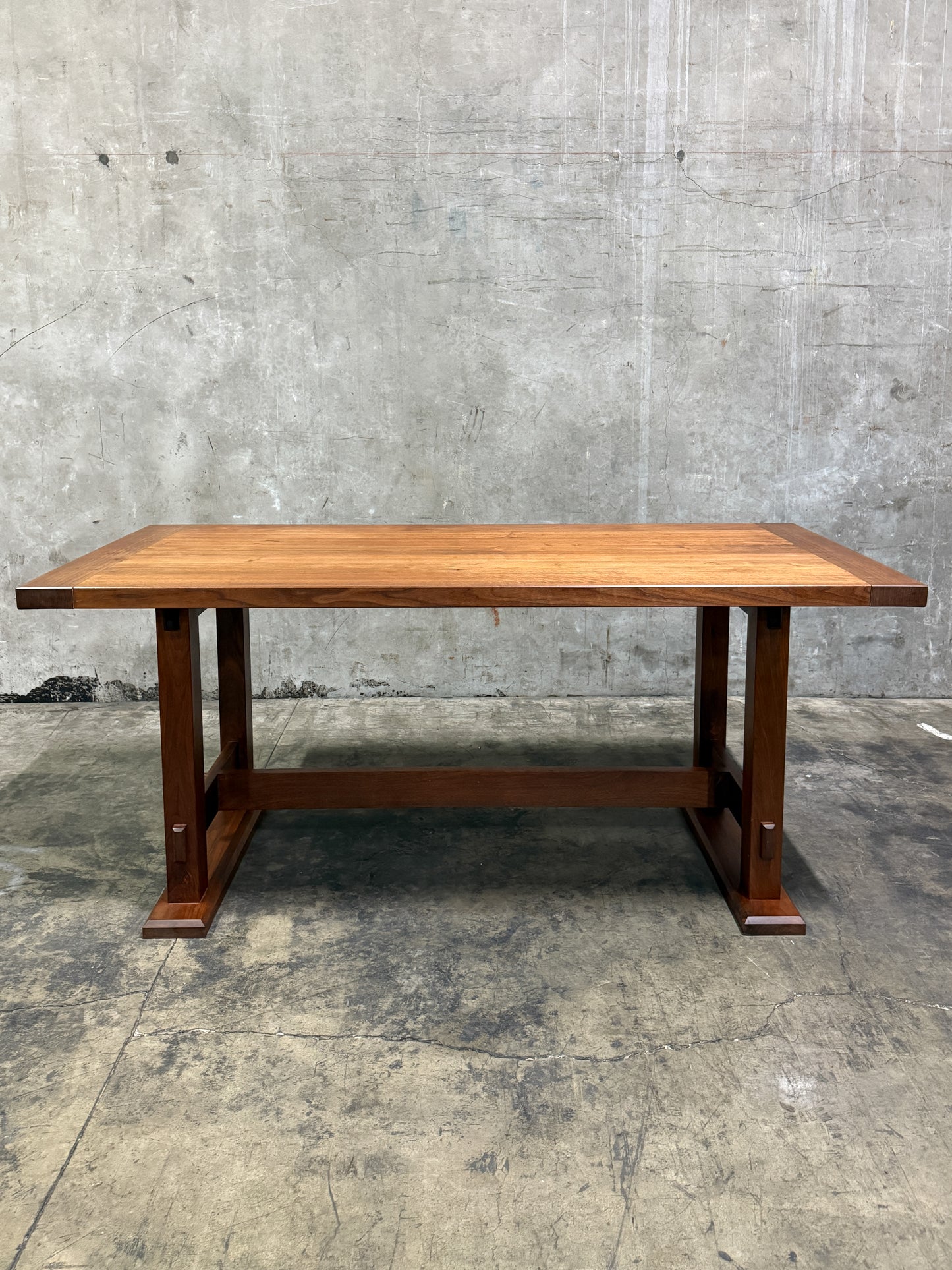 Uhuru Design High-Top Table in Walnut — Commissioned for George Clooney, 2010, Brooklyn NY