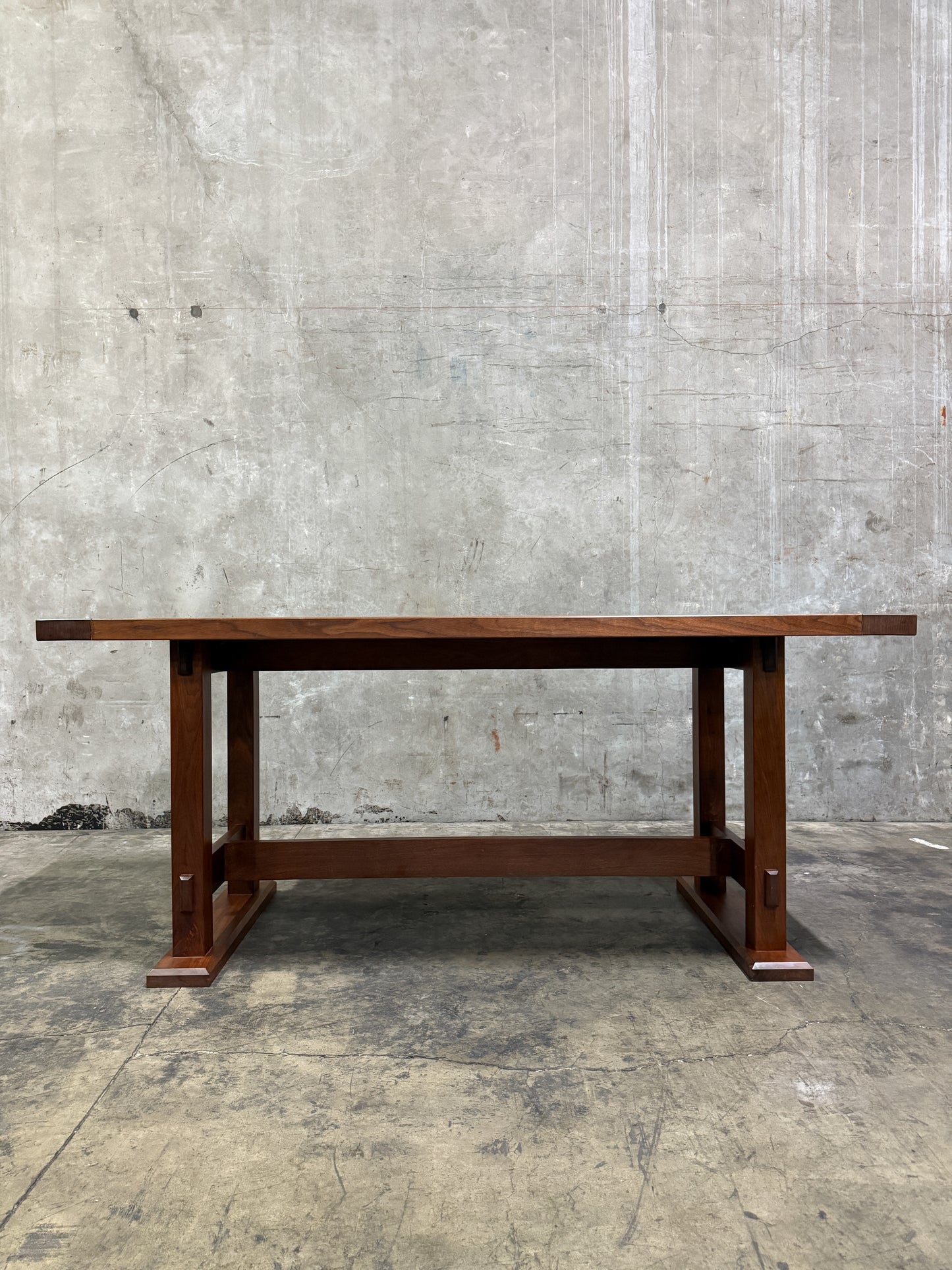 Uhuru Design High-Top Table in Walnut — Commissioned for George Clooney, 2010, Brooklyn NY