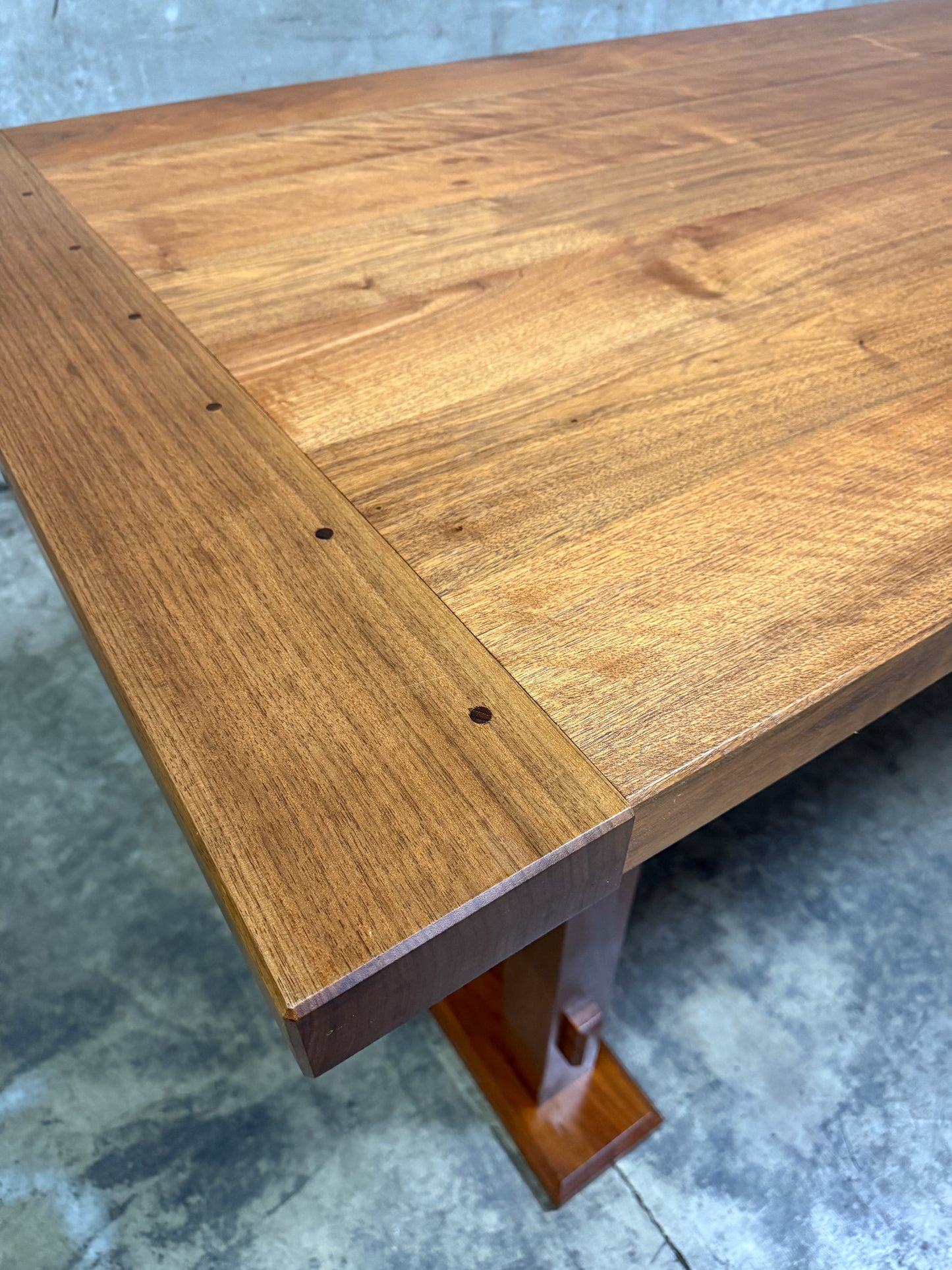 Uhuru Design High-Top Table in Walnut — Commissioned for George Clooney, 2010, Brooklyn NY