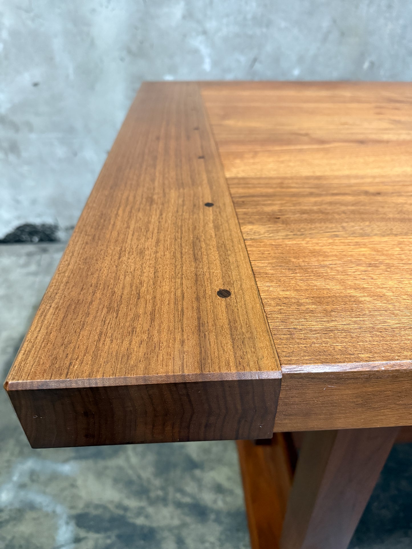 Uhuru Design High-Top Table in Walnut — Commissioned for George Clooney, 2010, Brooklyn NY