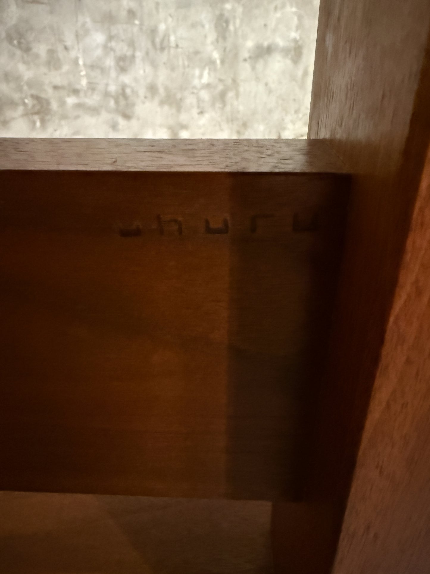 Uhuru Design High-Top Table in Walnut — Commissioned for George Clooney, 2010, Brooklyn NY