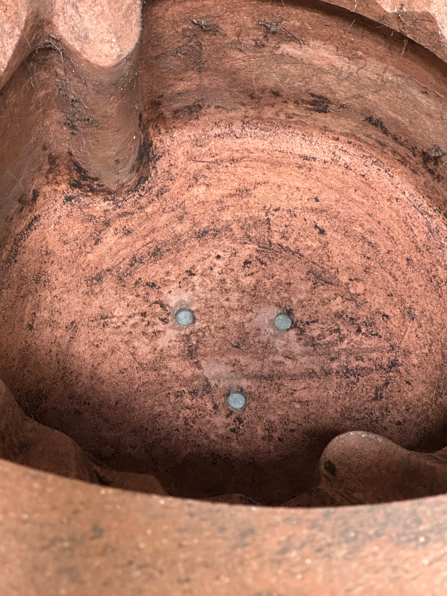 William Daley 'Shang Remembrance II' 1979 Signed Slab-Built Unglazed Stoneware Vessel, 21 Inch