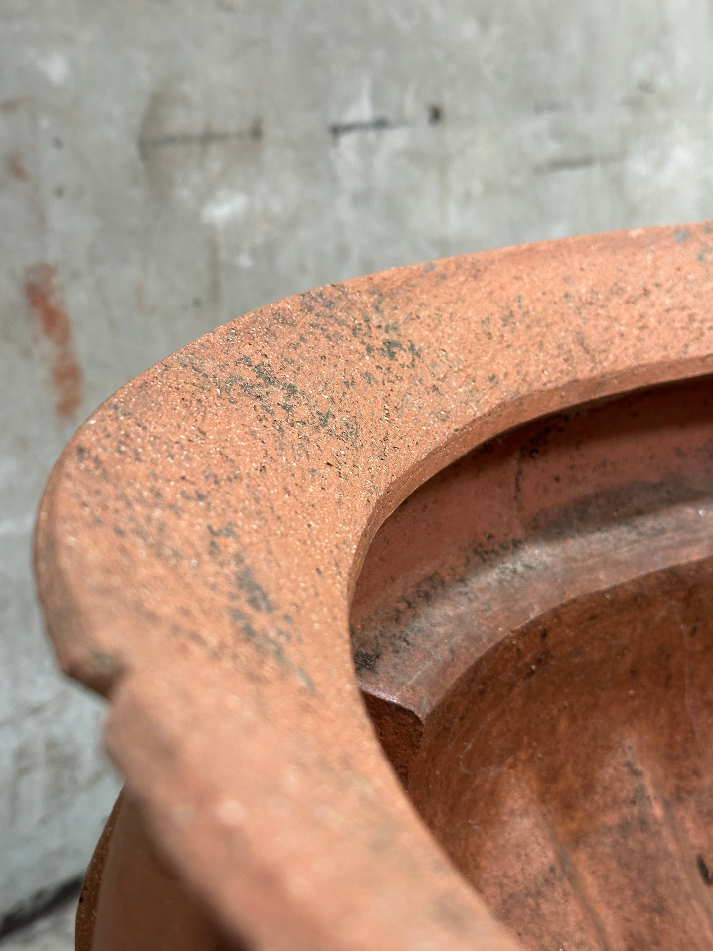 William Daley 'Shang Remembrance II' 1979 Signed Slab-Built Unglazed Stoneware Vessel, 21 Inch
