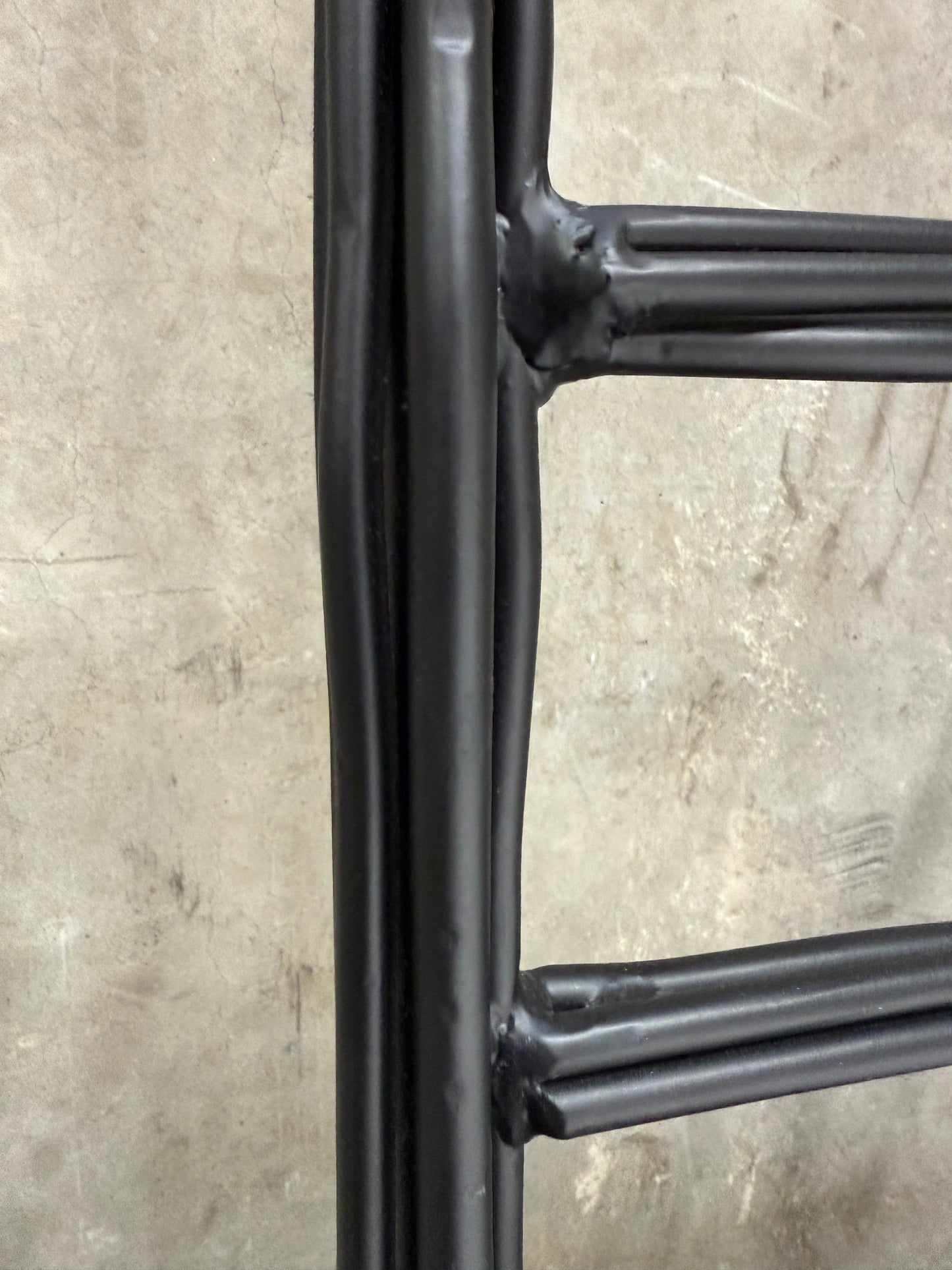 1990s Corsicana Iron Twiggy Canopy Bed – Queen Size with Bird Finials Stunning