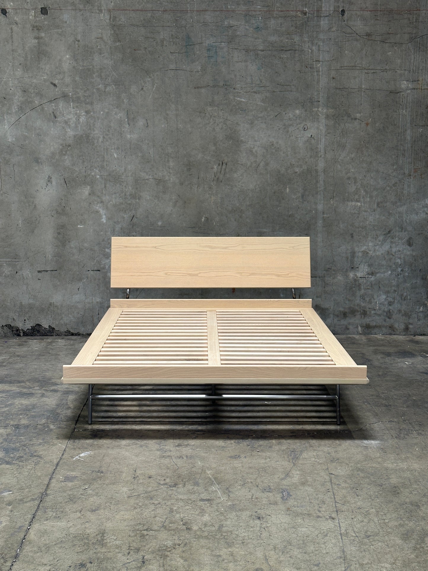 Herman Miller George Nelson Maple Platform Bed, Queen, 2016