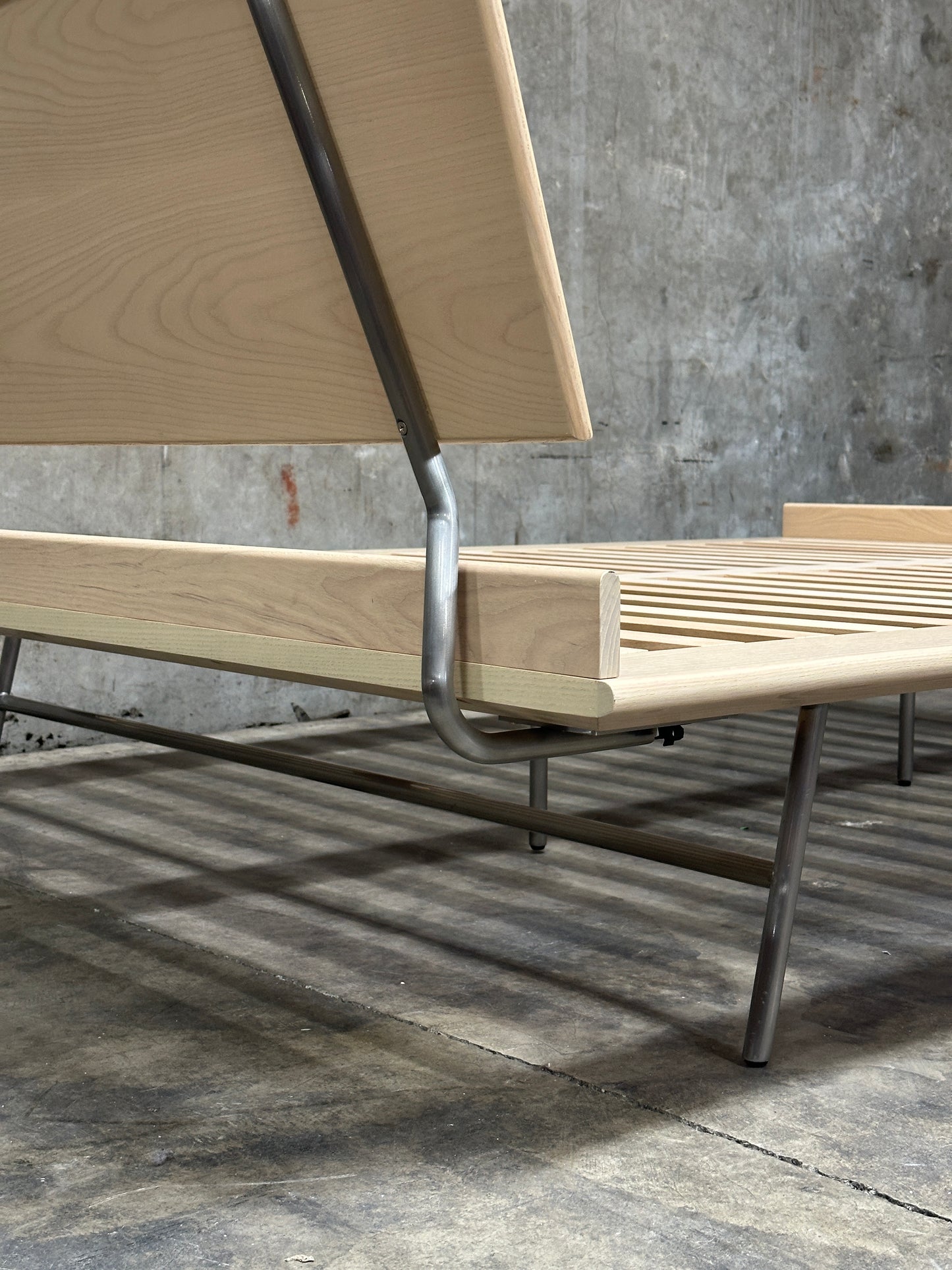 Herman Miller George Nelson Maple Platform Bed, Queen, 2016