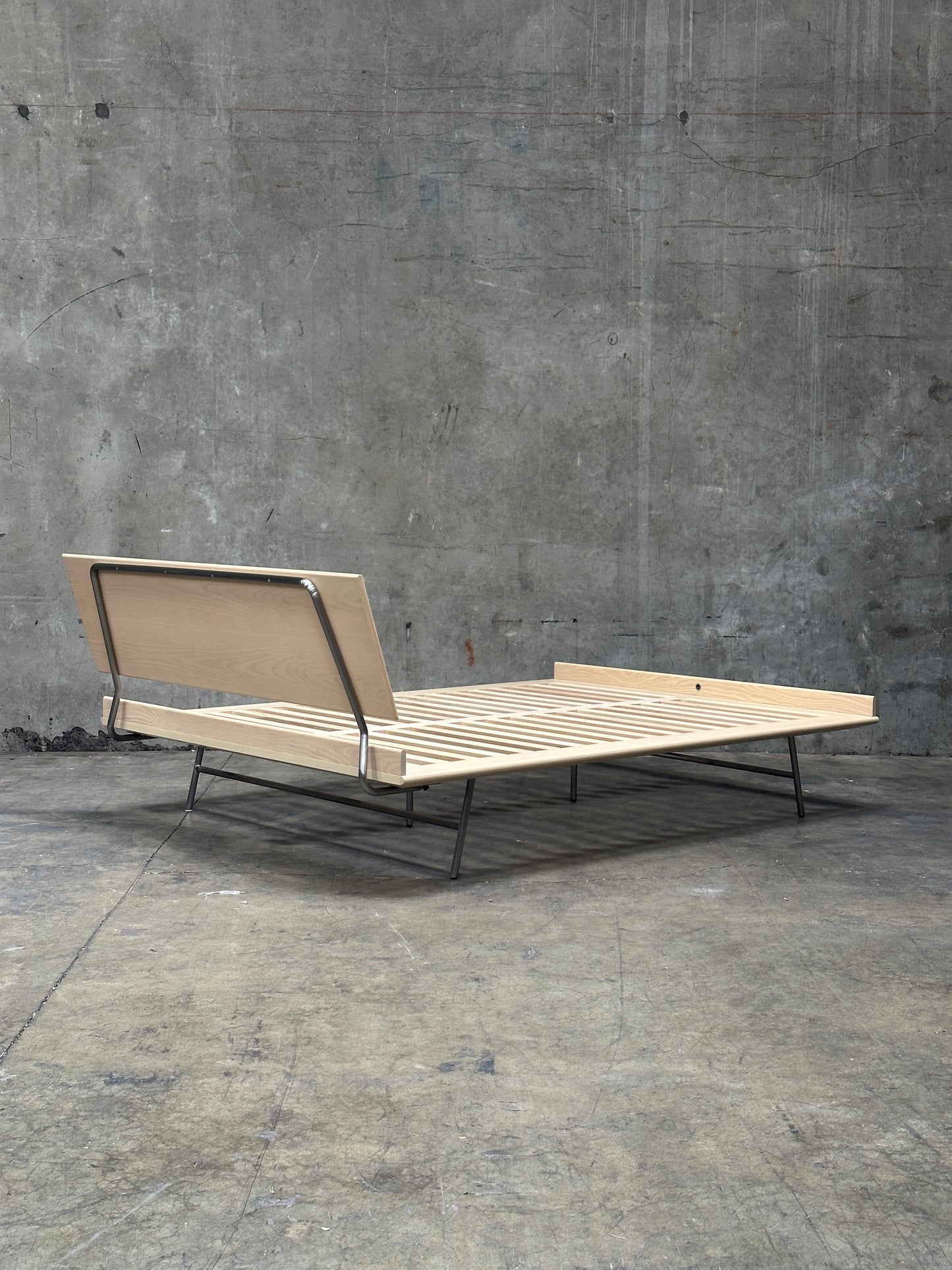 Herman Miller George Nelson Maple Platform Bed, Queen, 2016